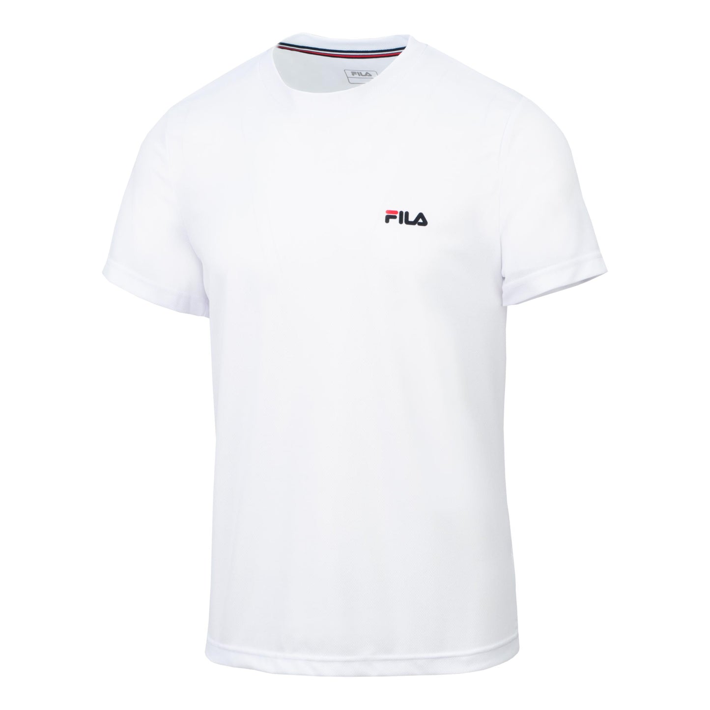 Fila Logo small 2 T-shirt Heren-wit