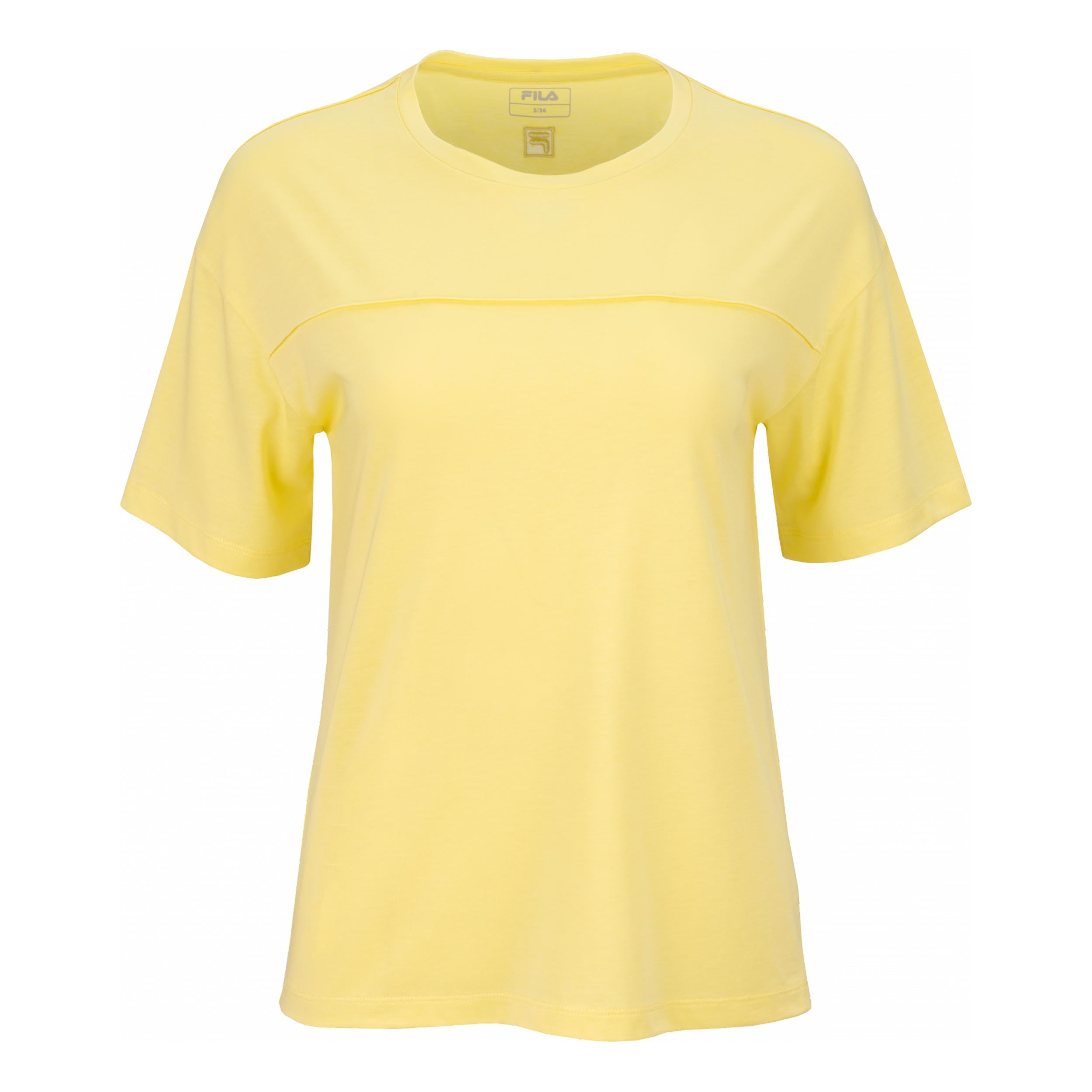 Fila Lilou T-shirt Dames - citroengeel