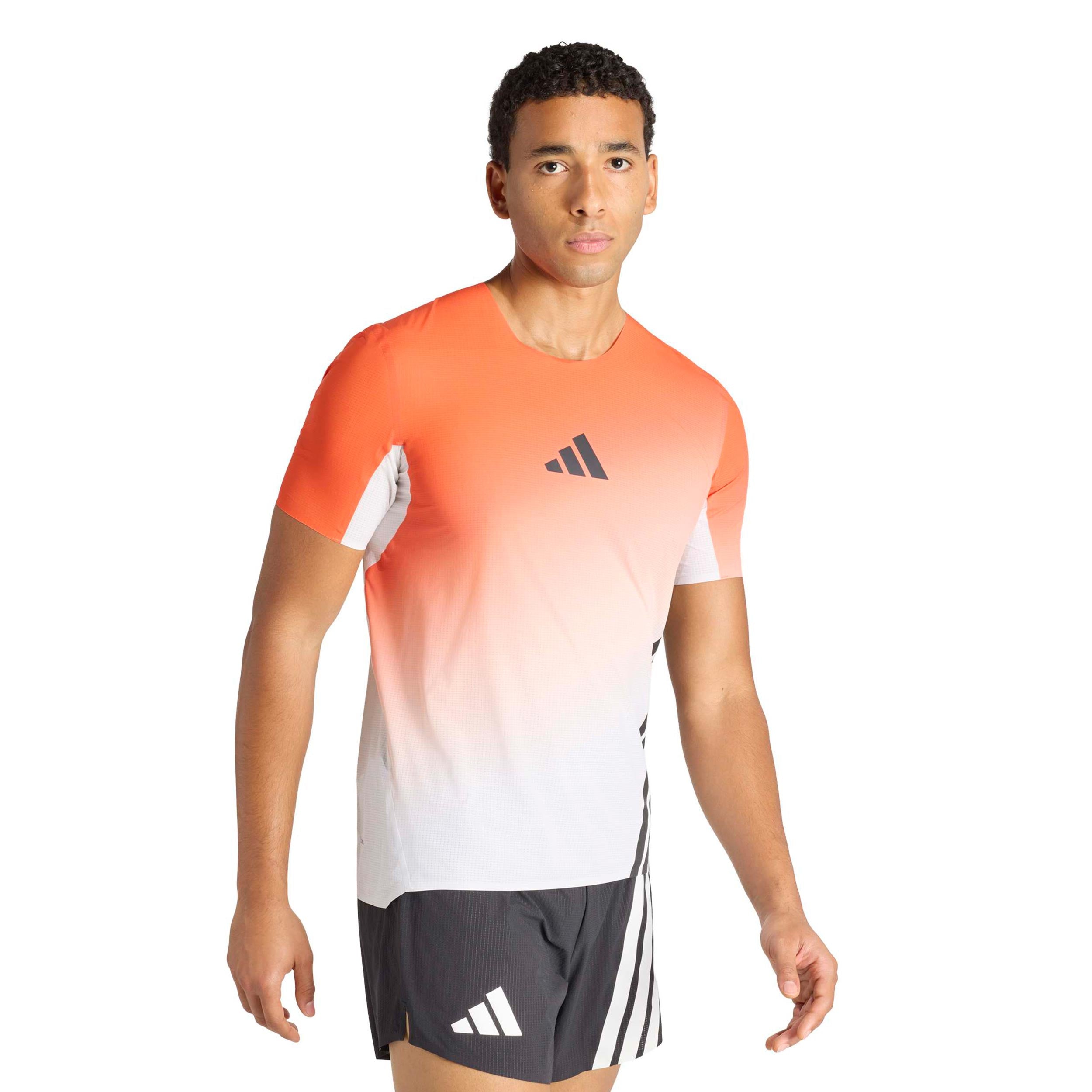 「RT-111297 Terrex XPR Pro Hardloopshirt Heren-wit, oranje | Tennis-Point