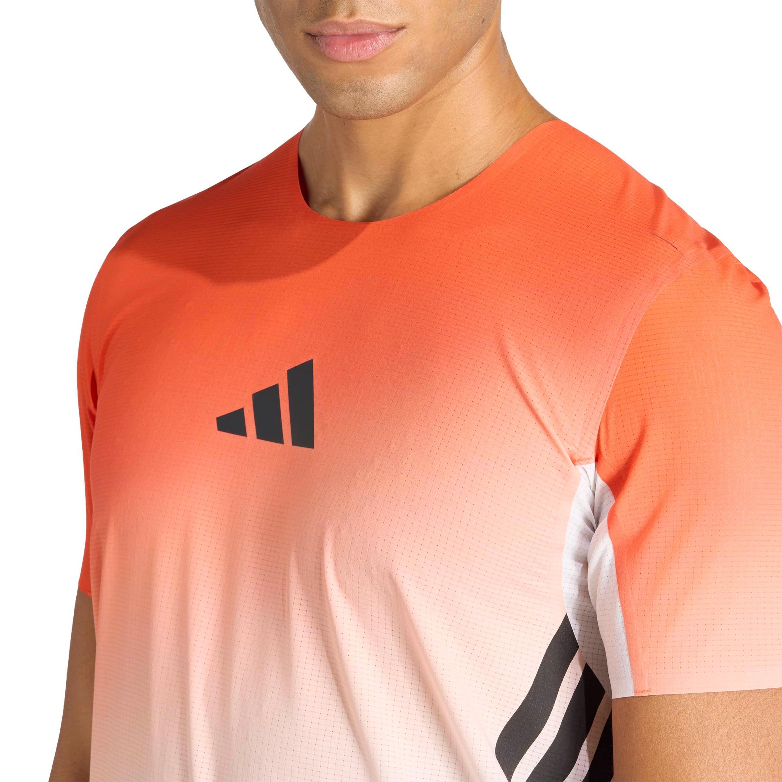 Terrex XPR Pro Hardloopshirt Heren-wit, oranje | Tennis-Point