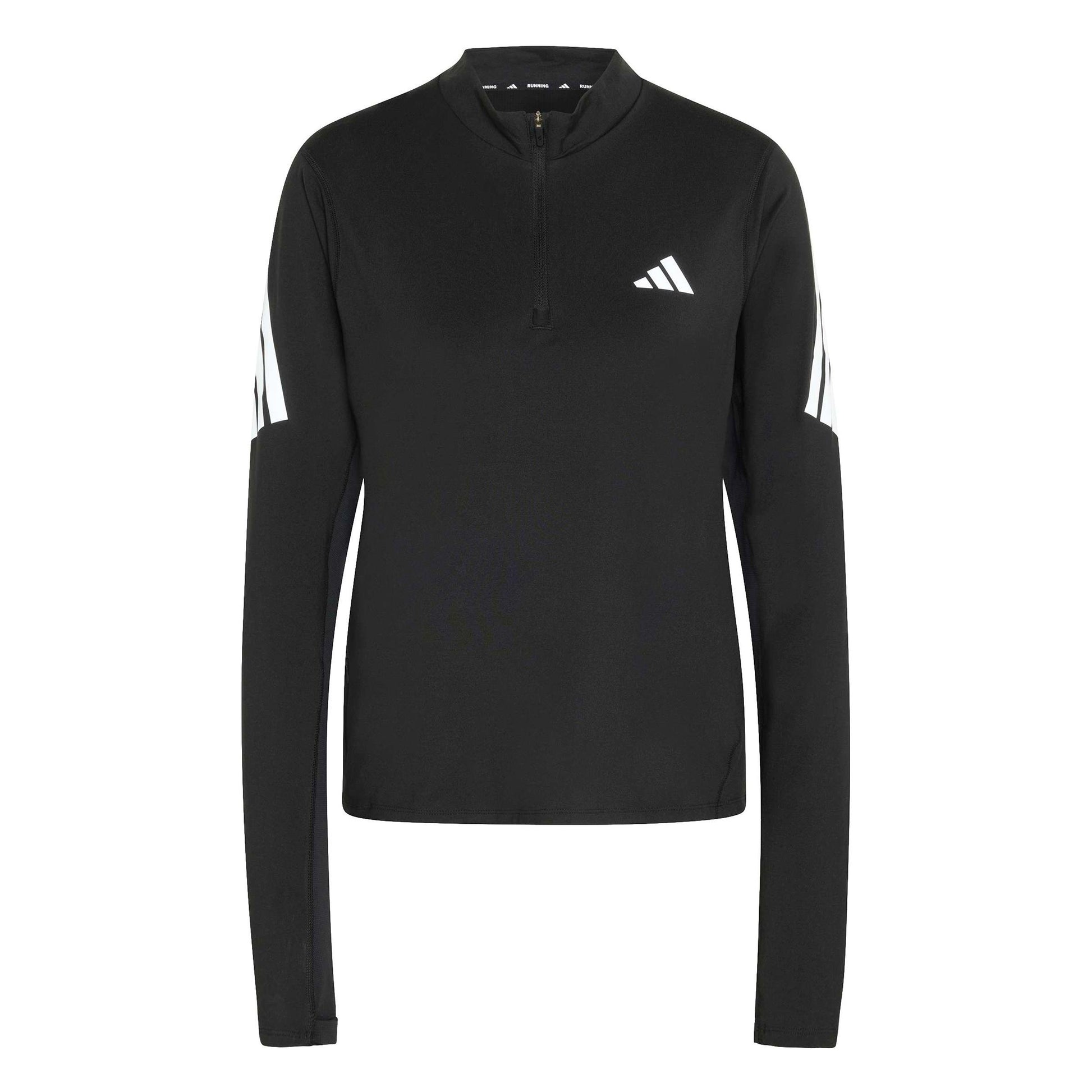 adidas adi365 Zip  Hardloopshirt Dames-zwart