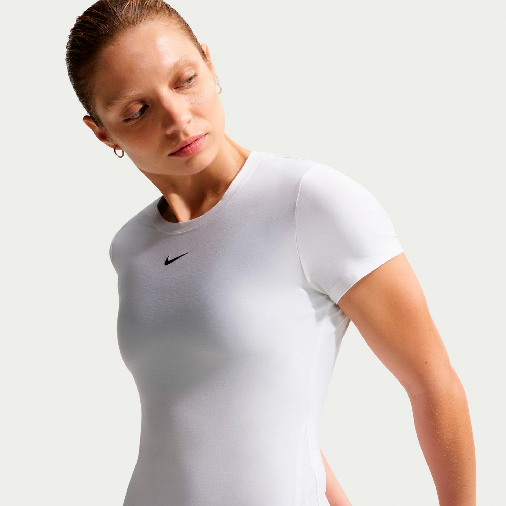 Nike Dri-Fit Victory  T-shirt Dames-wit