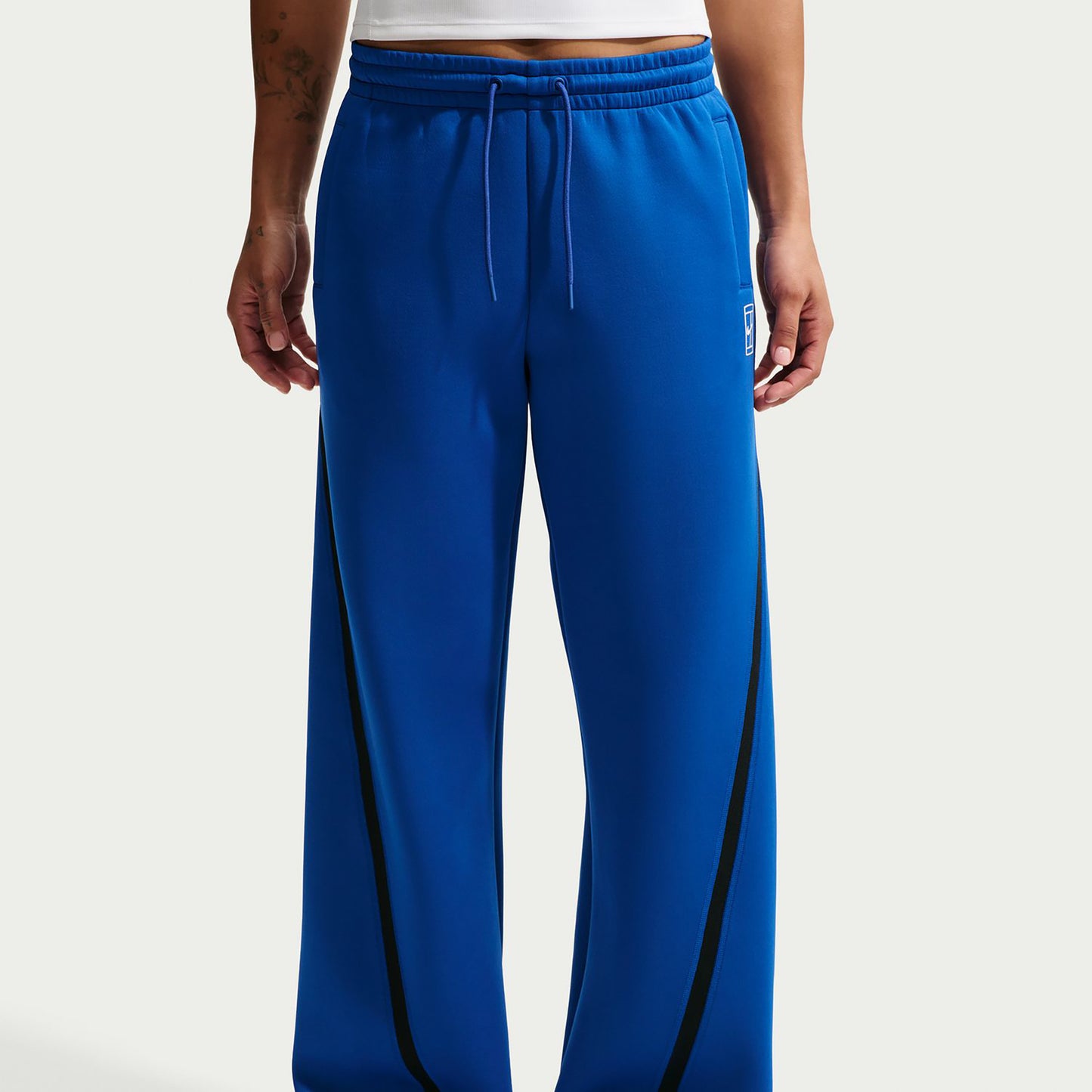 Nike Court Dri-Fit Advantage  Trainingsbroek Dames - blauw