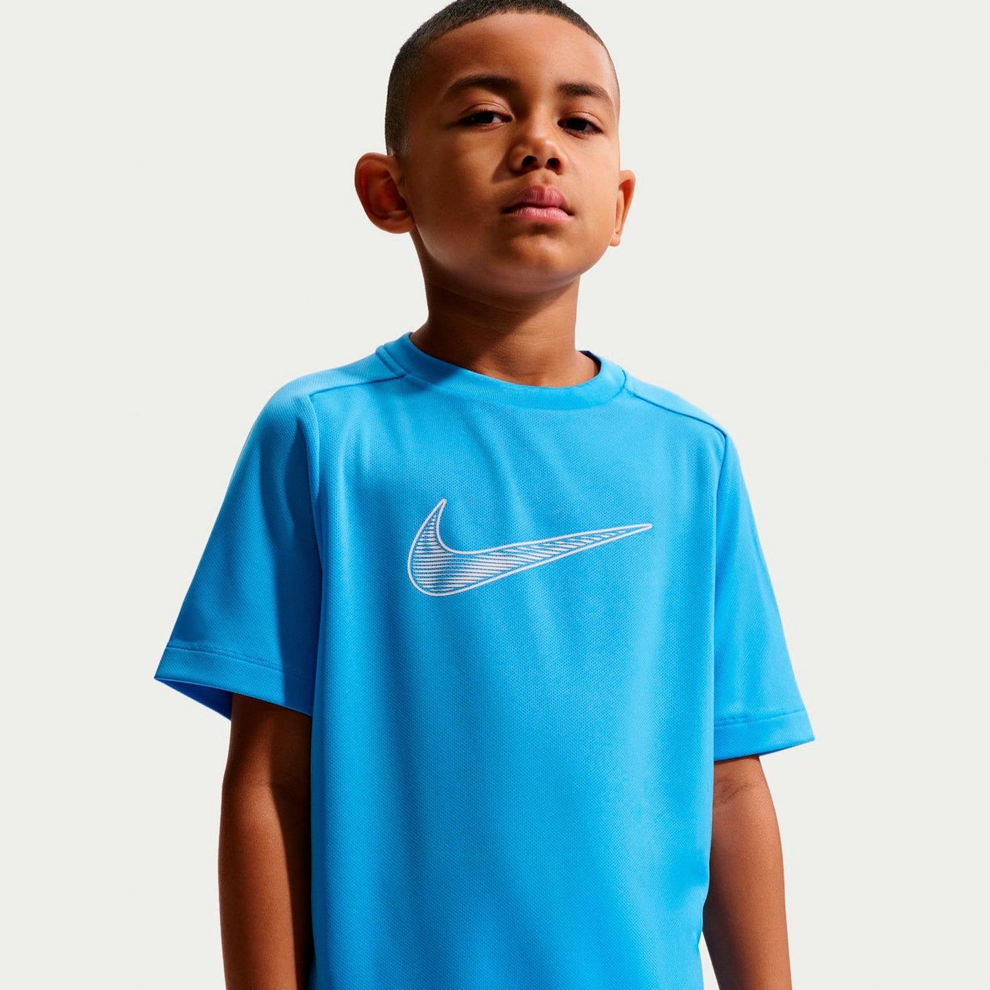 Nike Dri-Fit Multi  T-shirt Jongens-turkoois