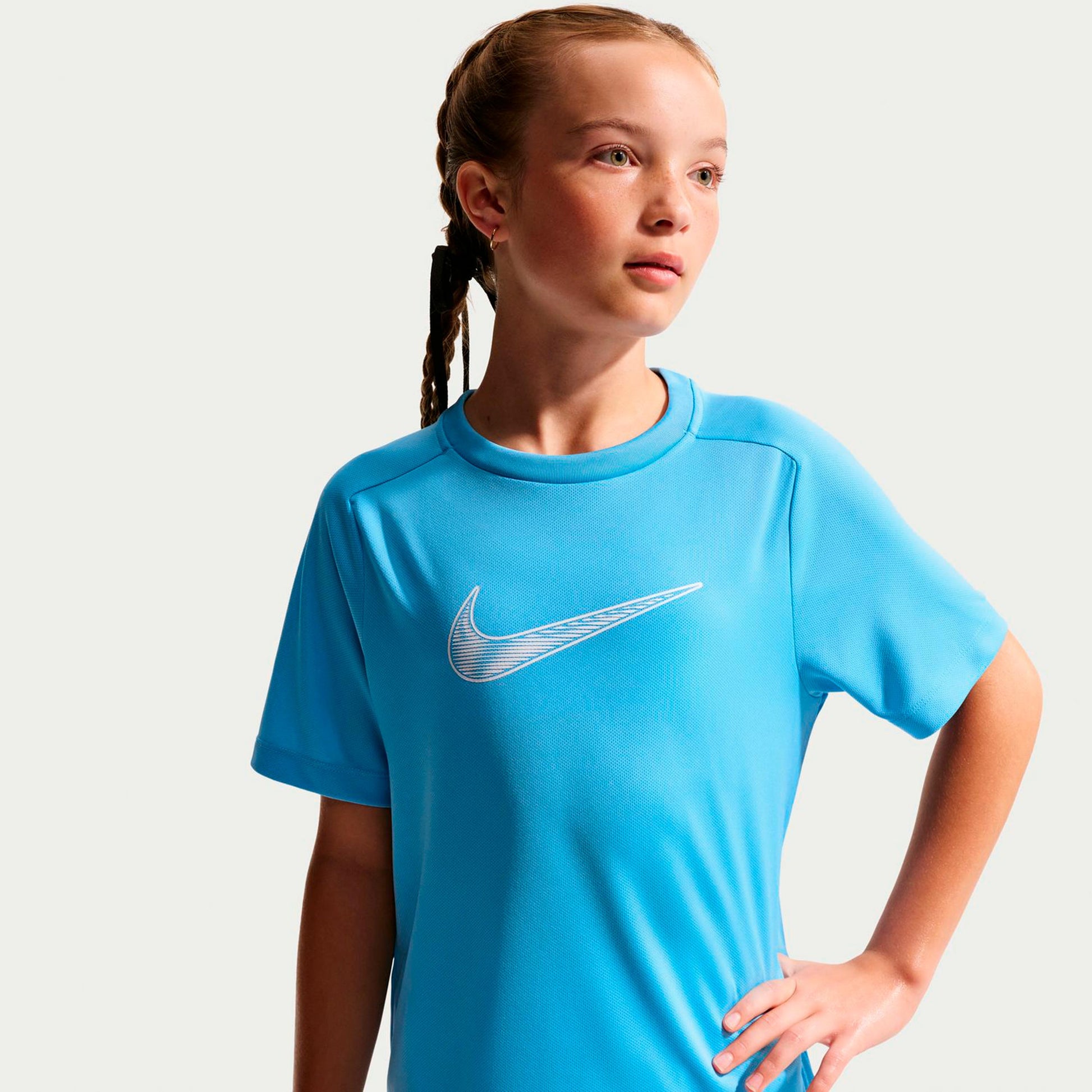 Nike Dri-Fit Multi  T-shirt Kinderen - lichtblauw, lichtblauw