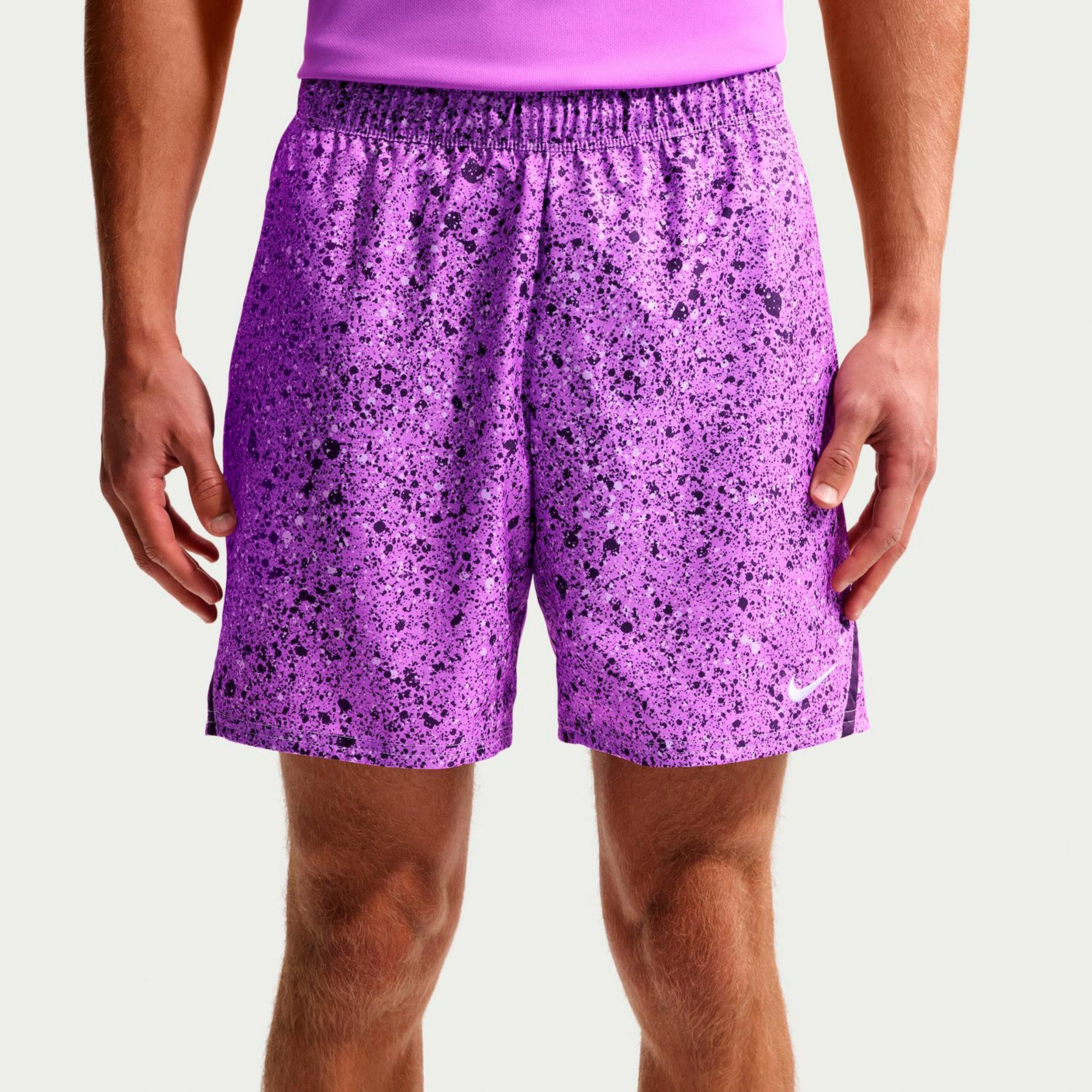 Nike Court Dri-Fit Victory 7in Shorts Heren - paars