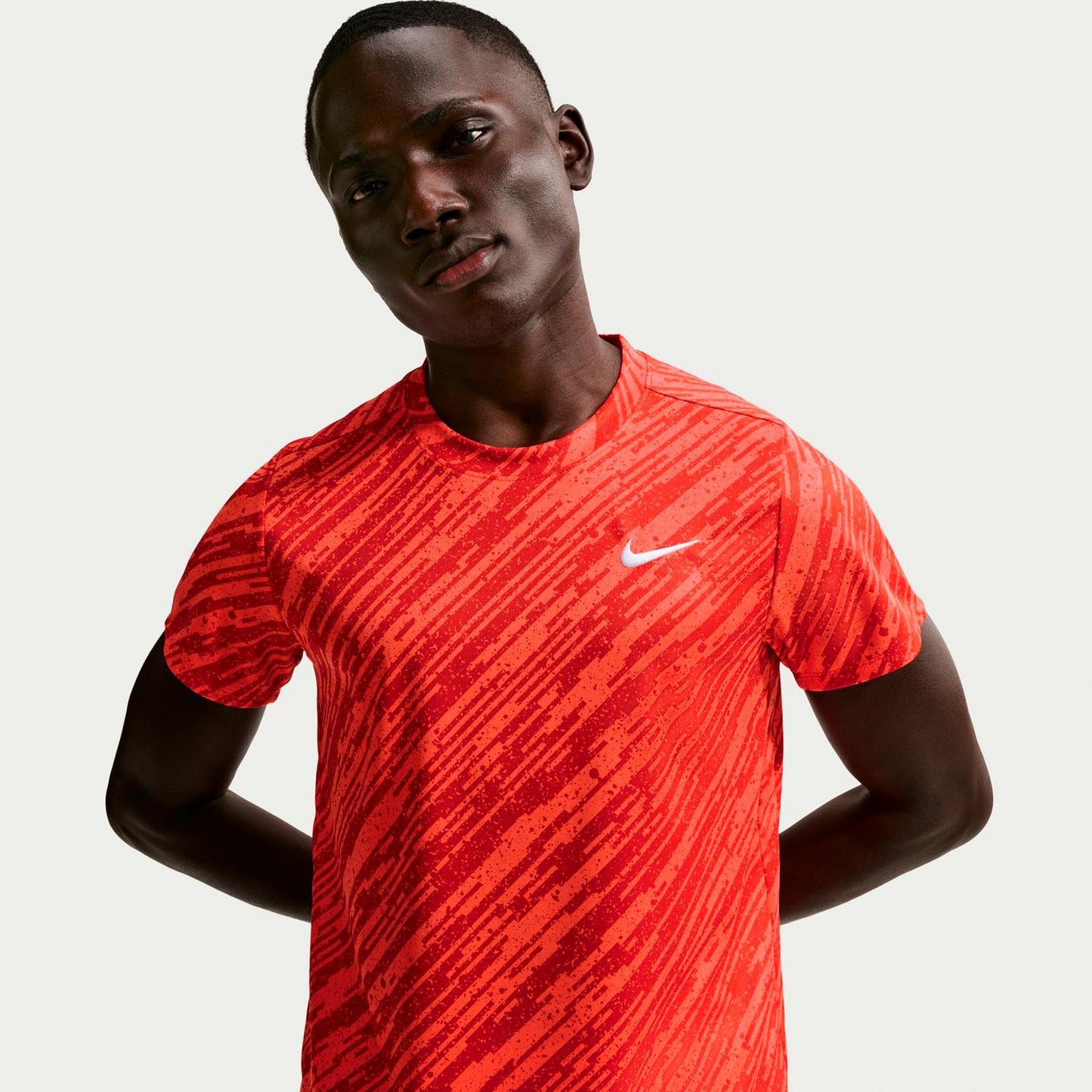 Nike Court Dri-Fit Victory T-shirt Heren - rood