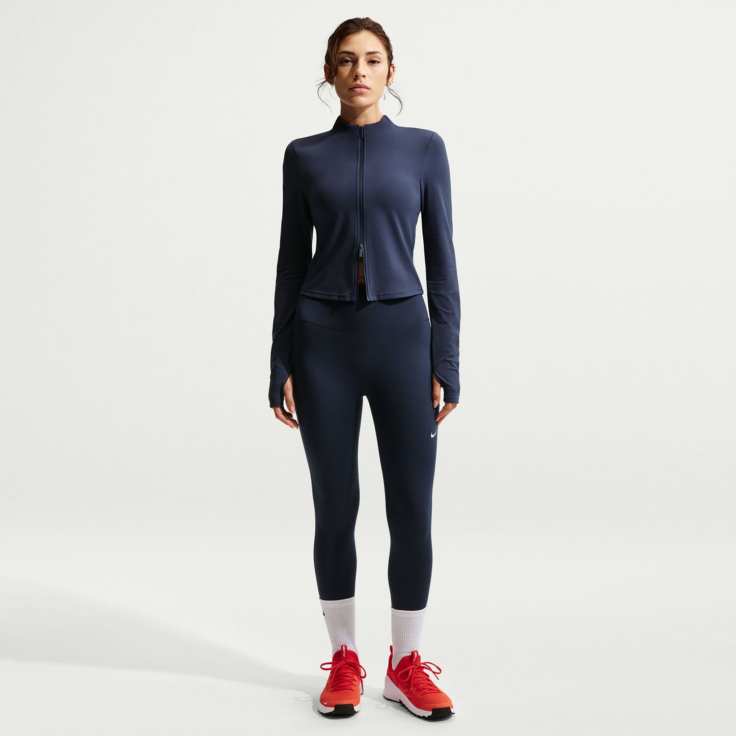 Nike Dri-Fit One High Rise 7/8 Tight Dames - donkerblauw