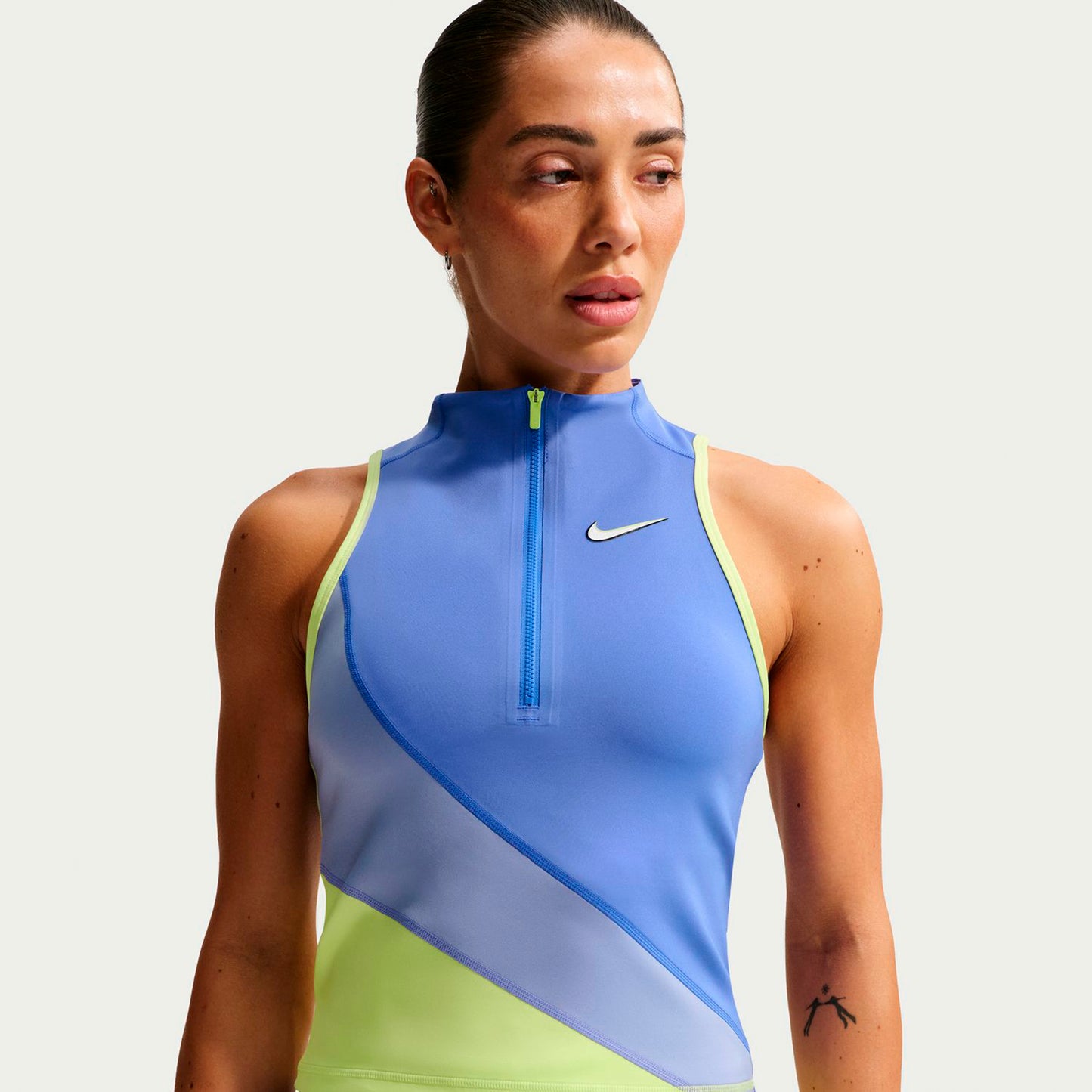 Nike Court Dri-Fit Slam  Tanktop Dames-blauw, blauw-grijs