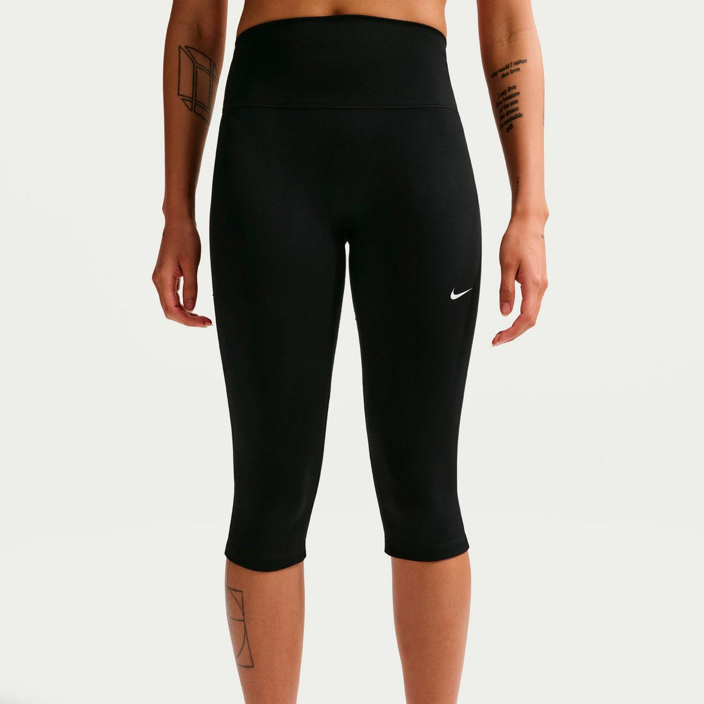Nike Dri-Fit One High Rise Tight Dames-zwart