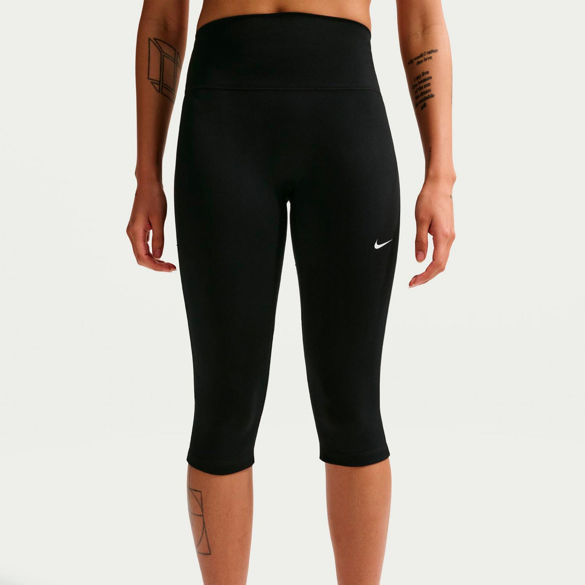 Nike Dri-Fit One High Rise Tight Dames-zwart