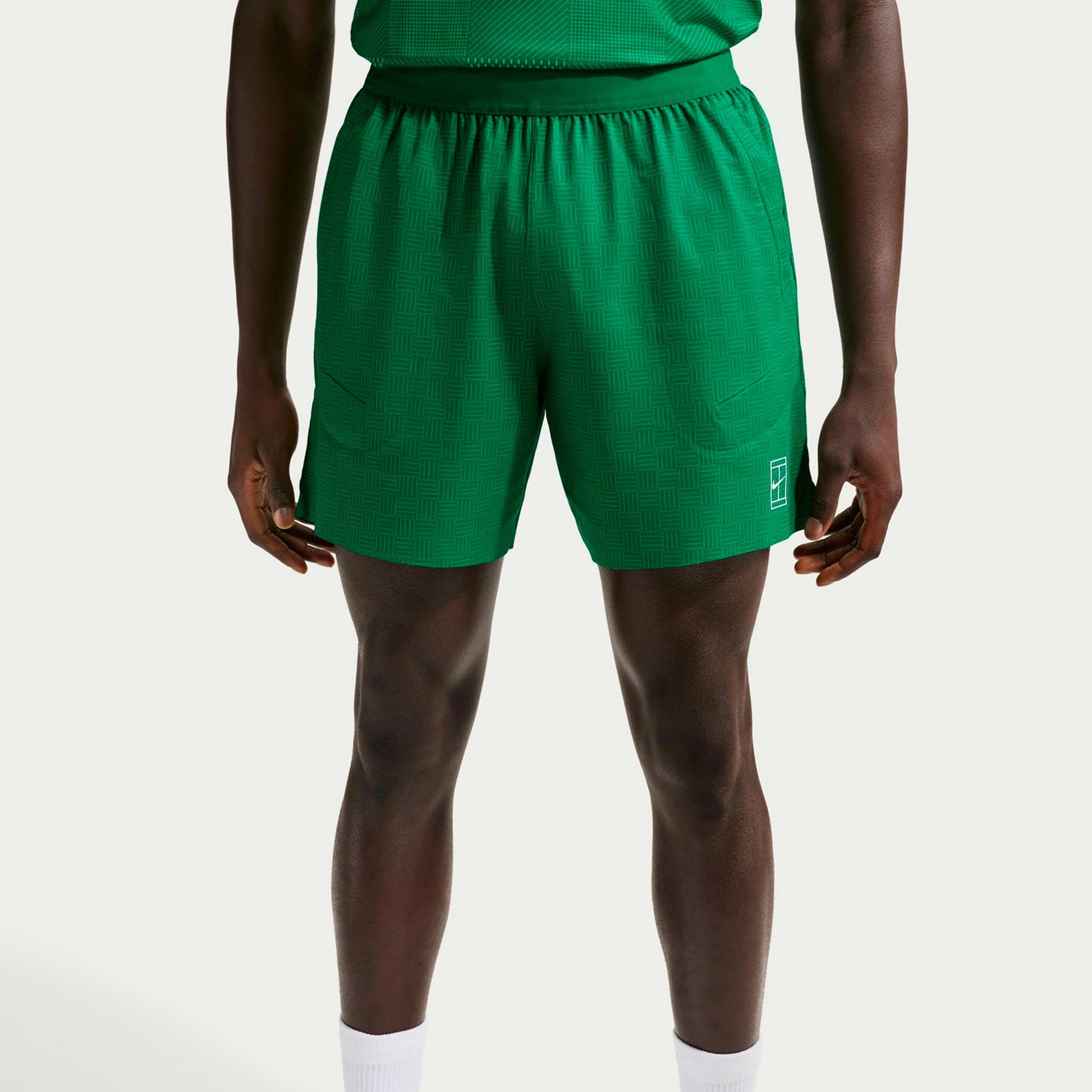 Nike Court Dri-Fit Advantage 6in Shorts Heren-groen