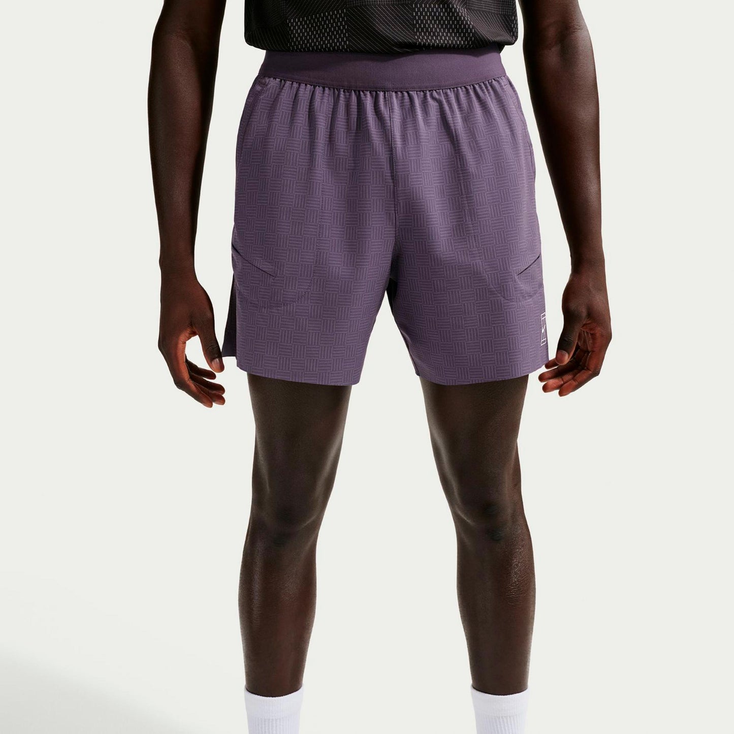 Nike Court Dri-Fit Advantage 6in Shorts Heren-paars