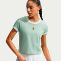Heritage T-shirt Dames - grijsgroen, groen