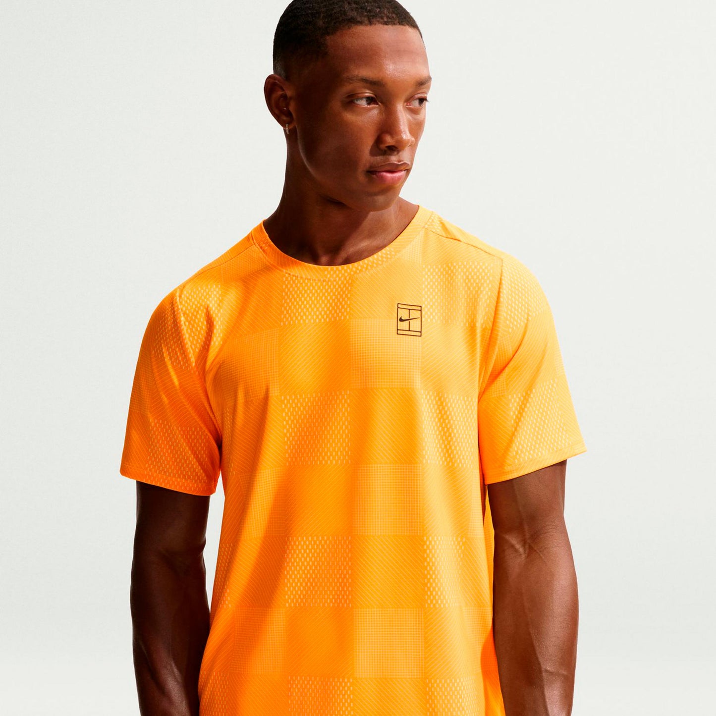 Nike Carlos Alcaraz Court Dri-Fit Advantage T-shirt Heren-oranje