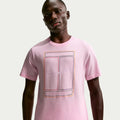 Court Heritage T-shirt Heren-roze