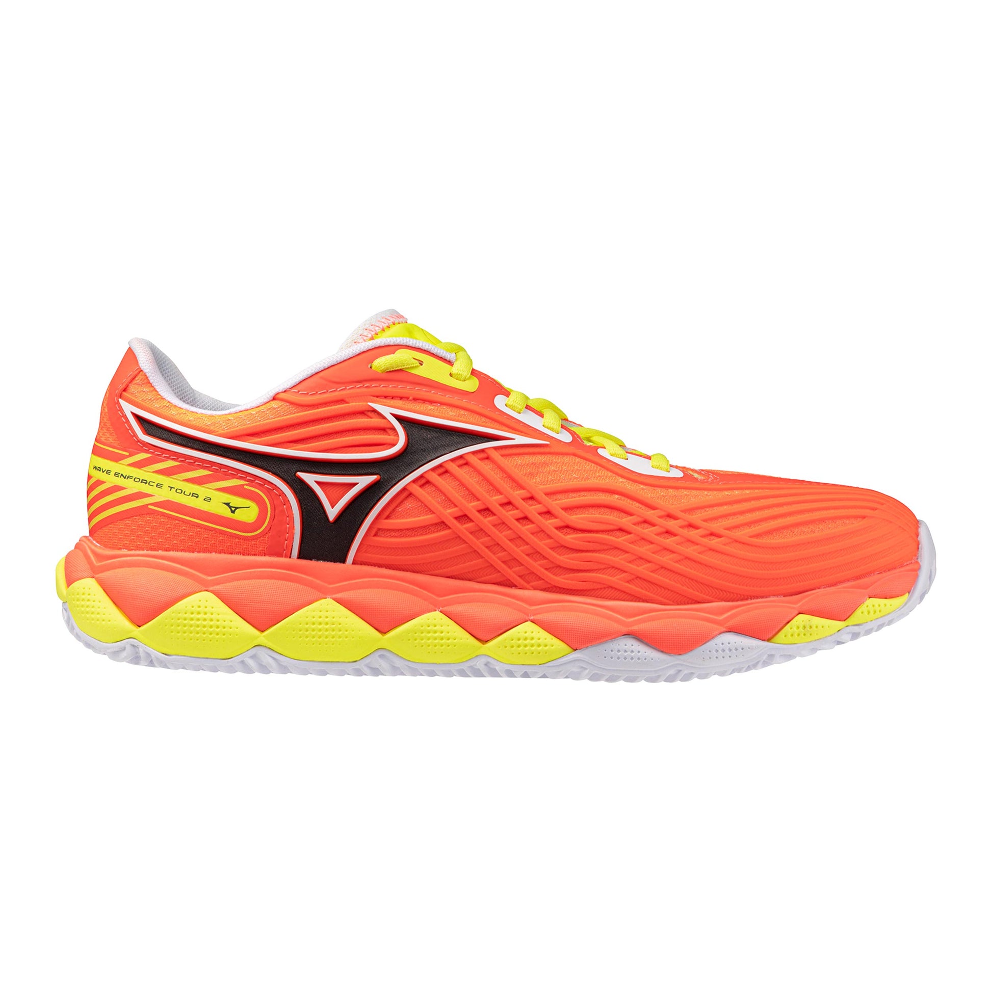 Mizuno Wave Enforce Tour 2 Padel schoen Heren - oranje, zwart