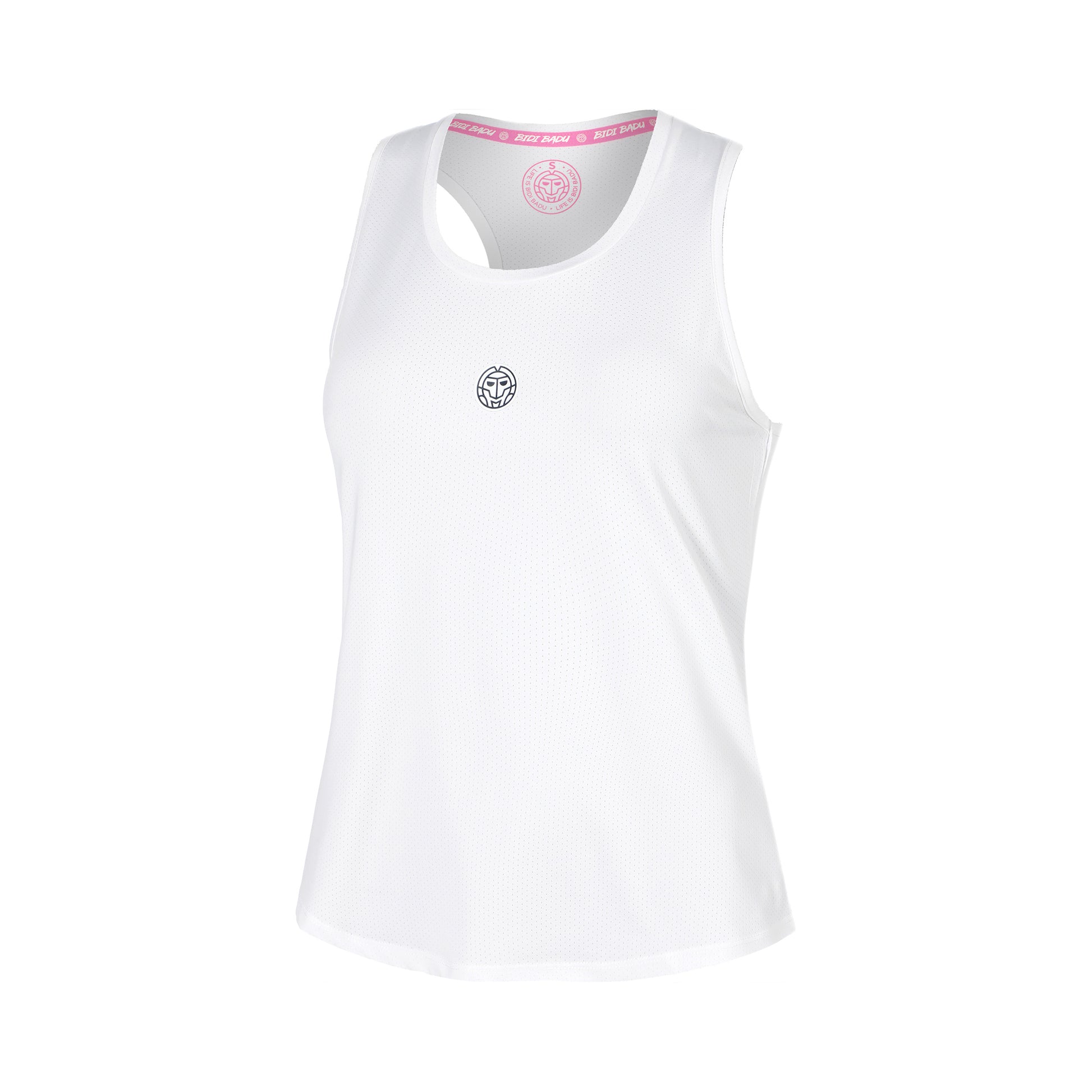 BIDI BADU Crew 2.0 Racerback Tanktop Meisjes-wit