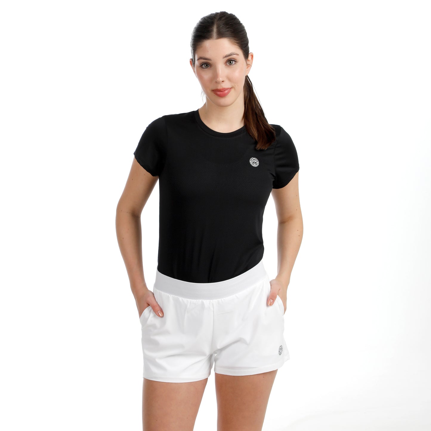 BIDI BADU Crew 2.0 T-shirt Dames-zwart