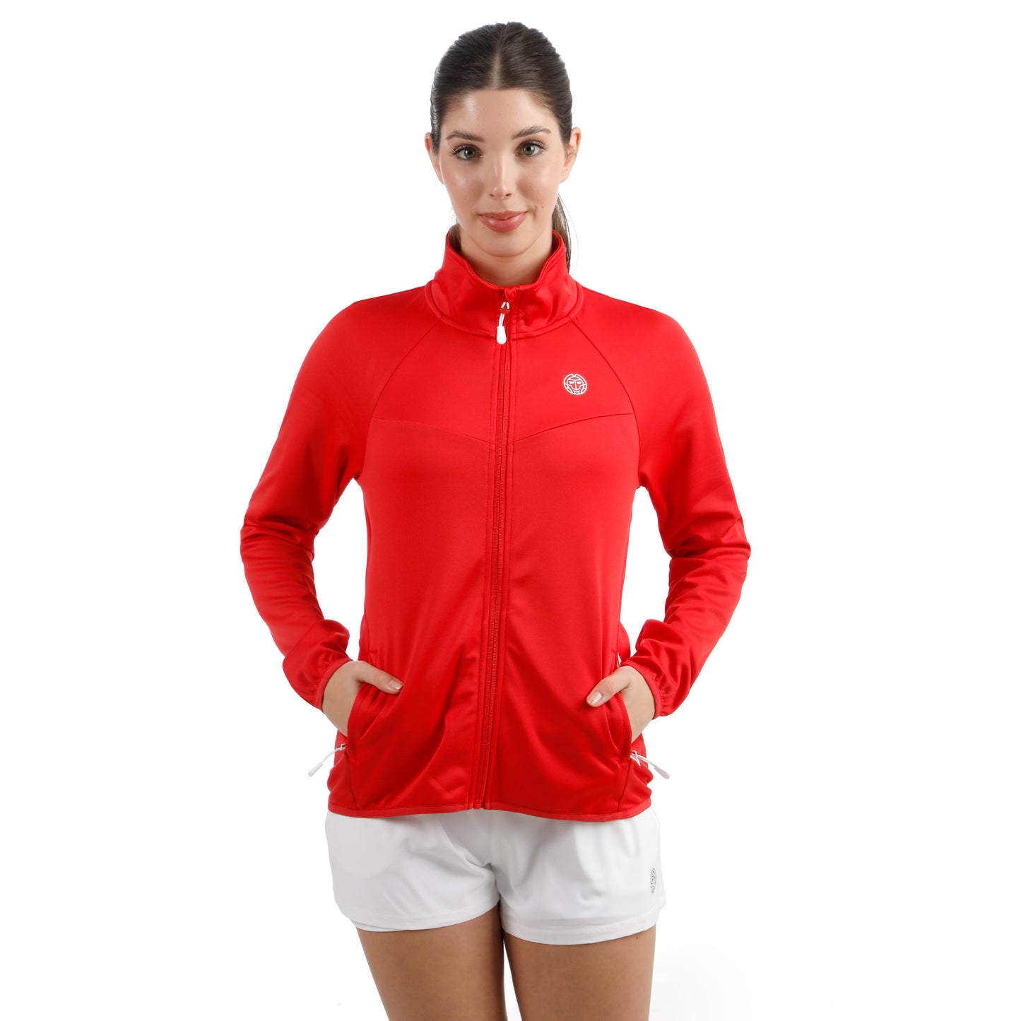 BIDI BADU Crew 2.0 Trainingsjack Dames-rood