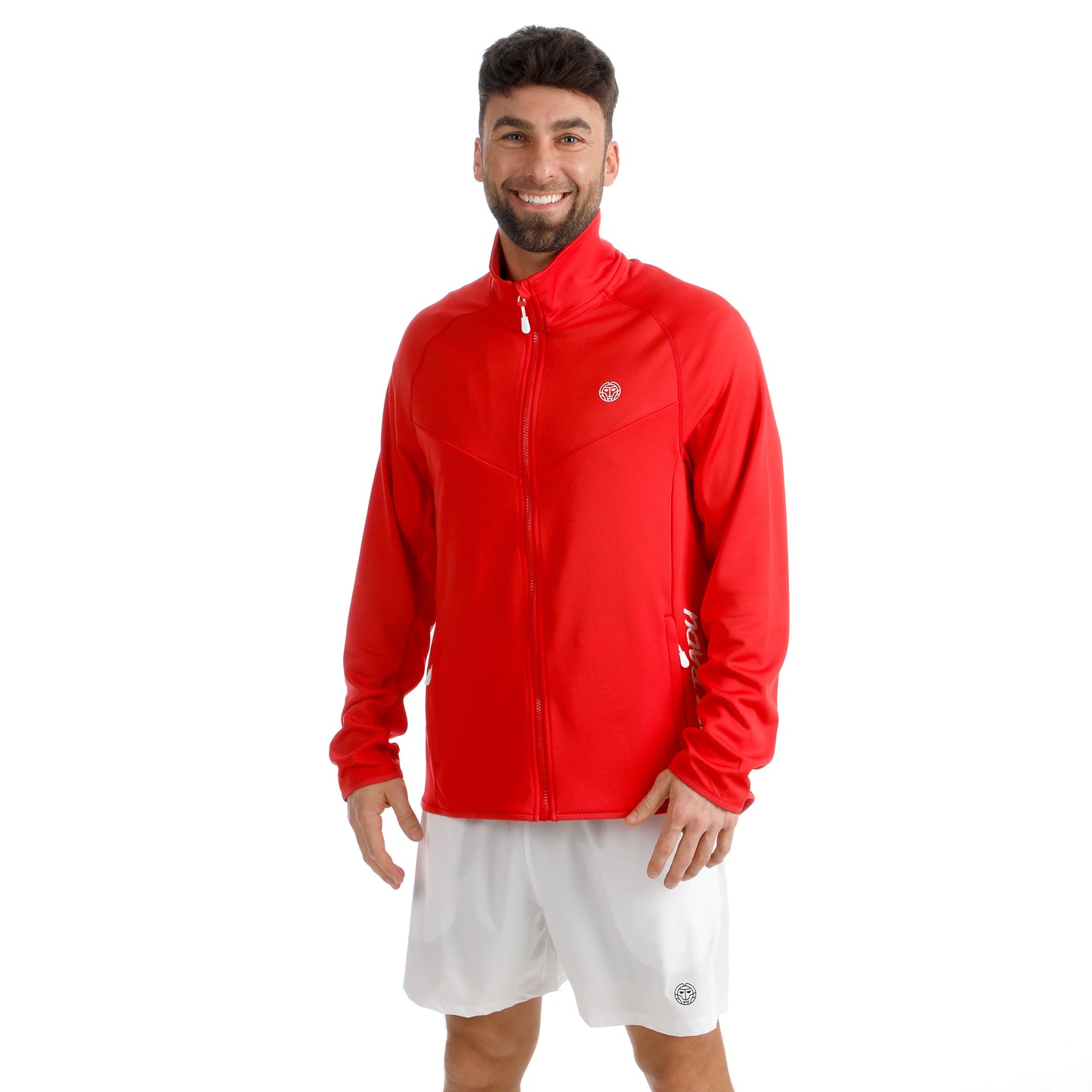 BIDI BADU Crew 2.0 Trainingsjack Heren-rood