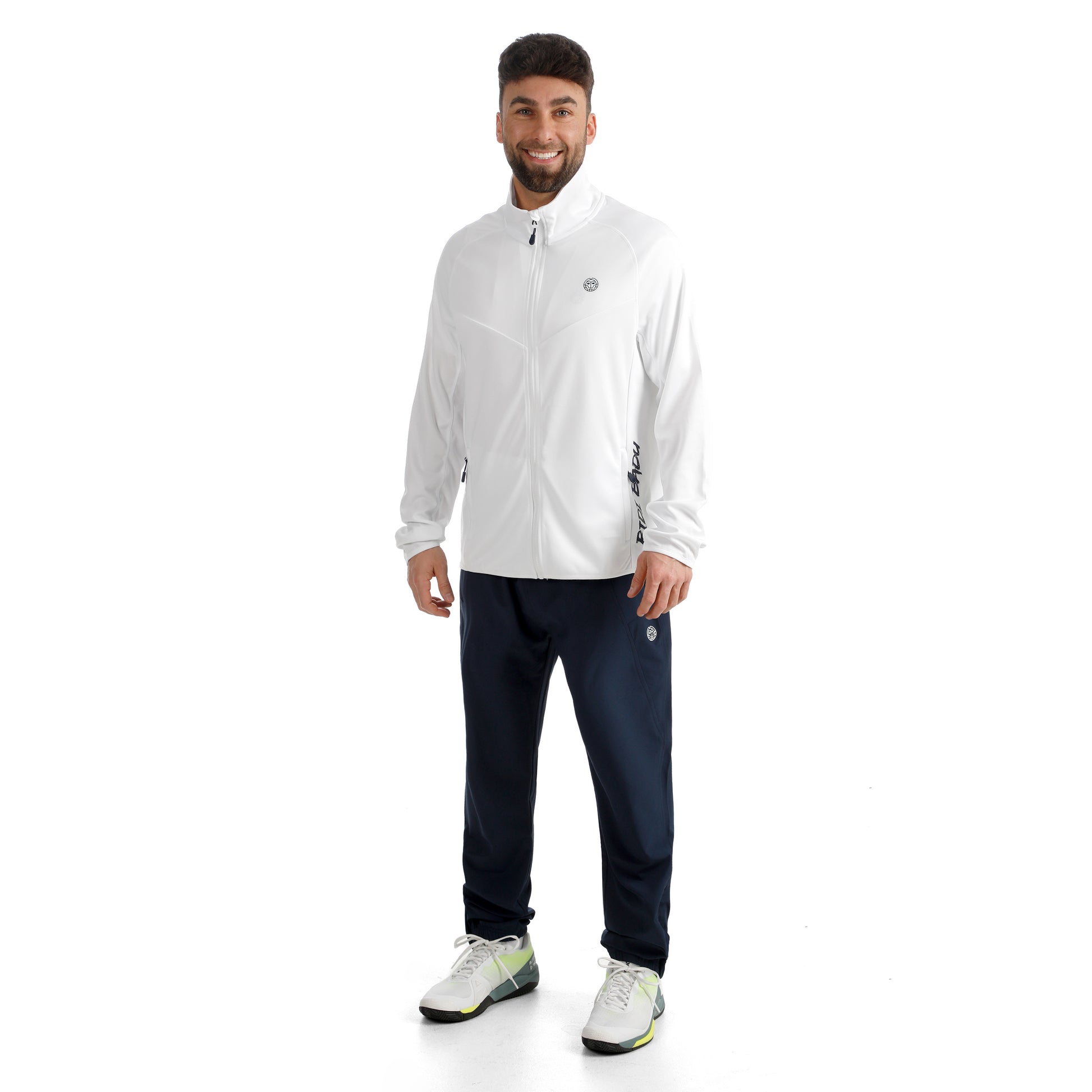 BIDI BADU Crew 2.0 Trainingsjack Heren-wit