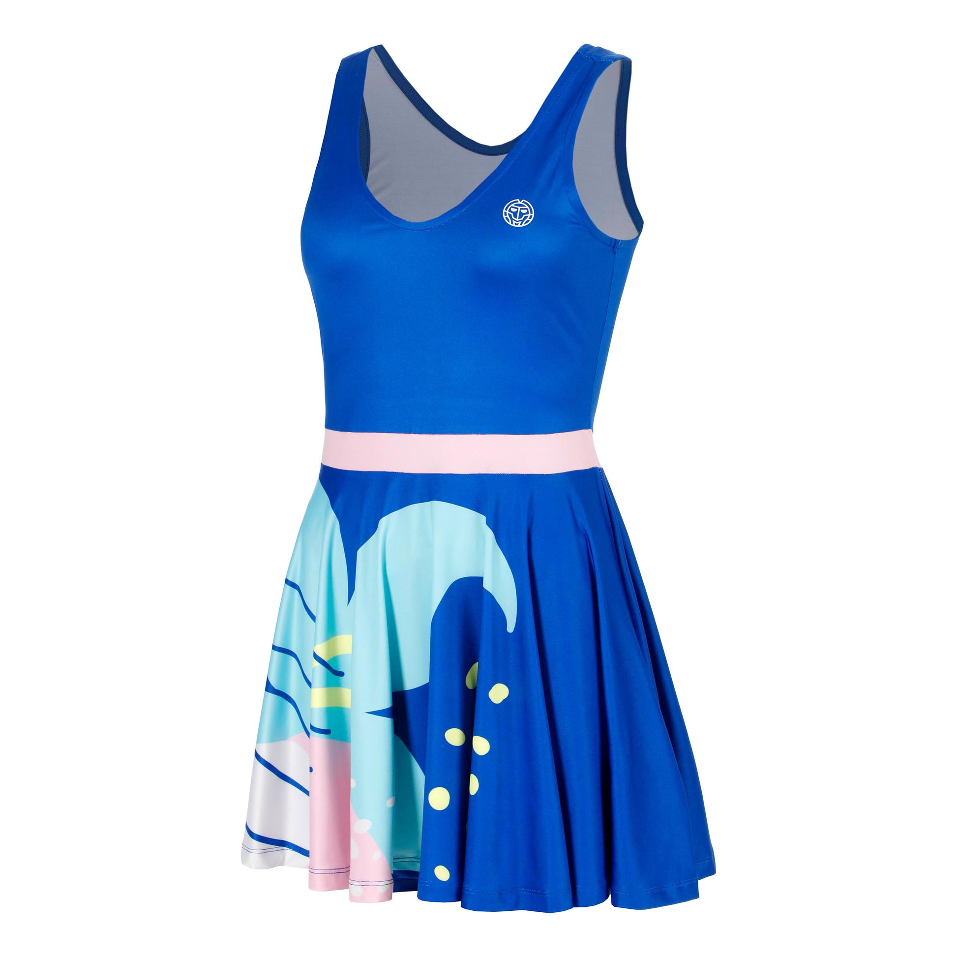 BIDI BADU Hey Laguna Jurk Dames-blauw, veelkleurig