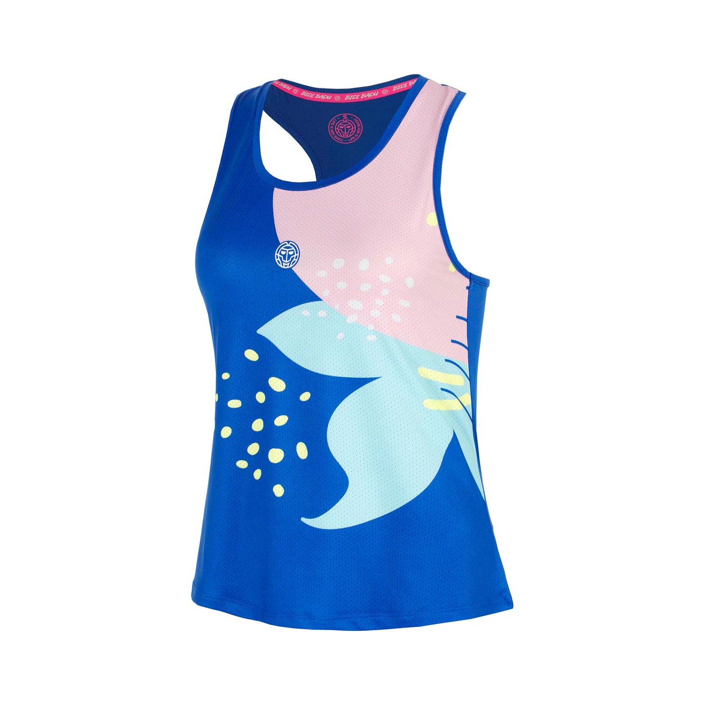 BIDI BADU Hey Laguna Racerback Tanktop Meisjes - blauw, veelkleurig