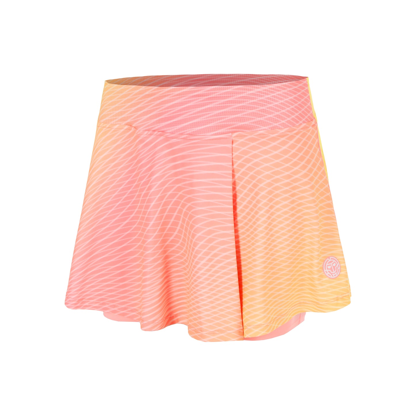 BIDI BADU Out of Control Wavy Rok Meisjes-pink, neongeel