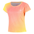 Out of Control Capsleeve T-shirt Dames-pink, neongeel