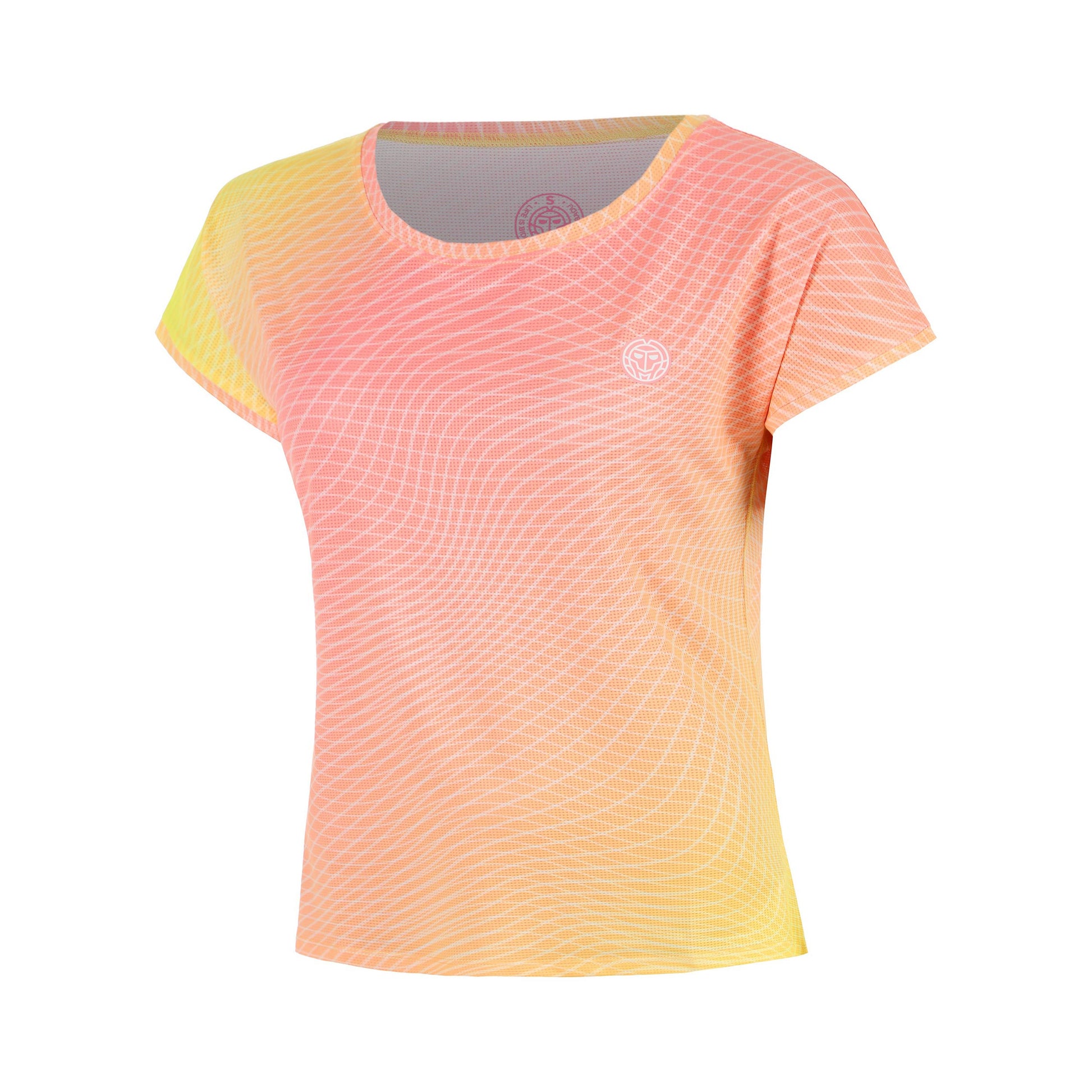 BIDI BADU Out of Control T-shirt Meisjes-pink, neongeel
