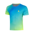 Out of Control T-shirt Jongens-blauw, neongeel