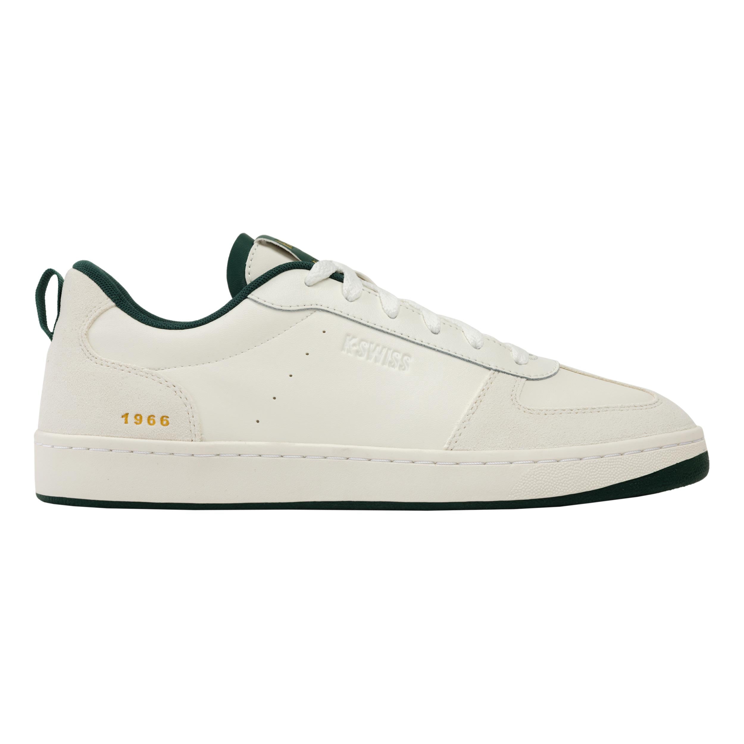 K-Swiss Court Varsity Vrijtijdsschoen Heren-wit, zwart