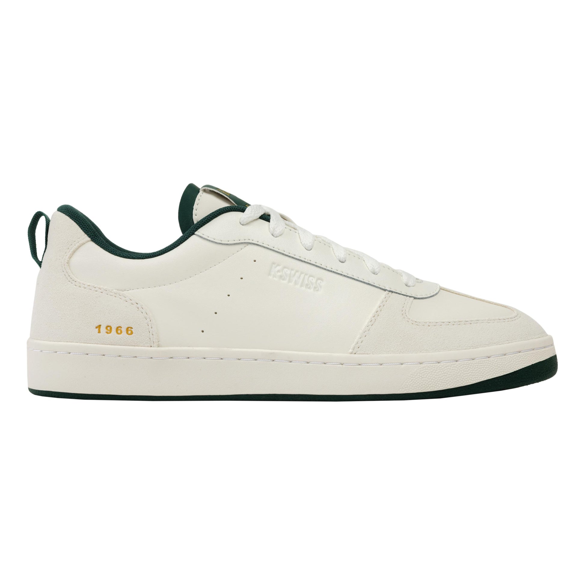K-Swiss Court Varsity Vrijtijdsschoen Heren-wit, zwart