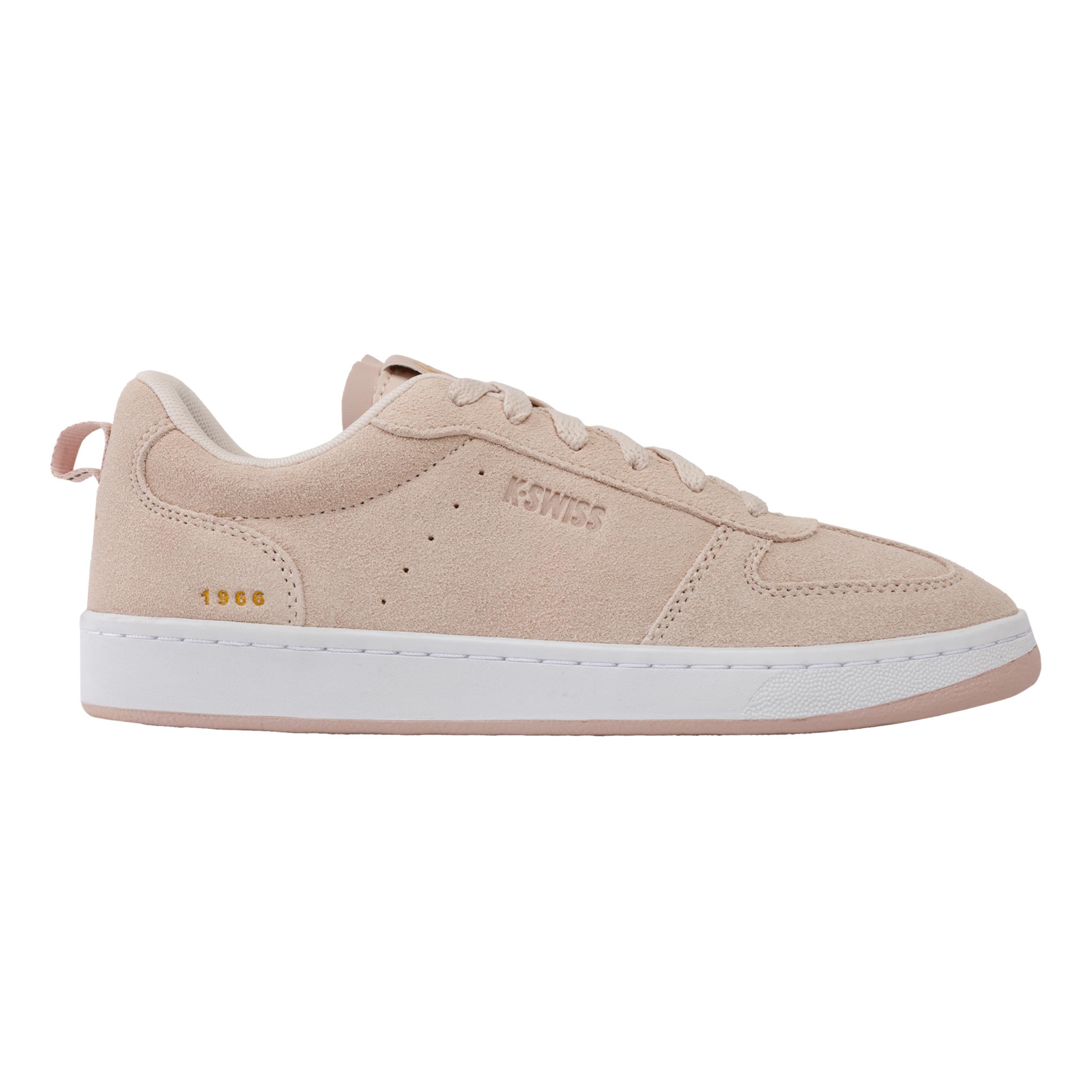 K-Swiss Court Varsity Sde Vrijtijdsschoen Dames-abrikoos, roze