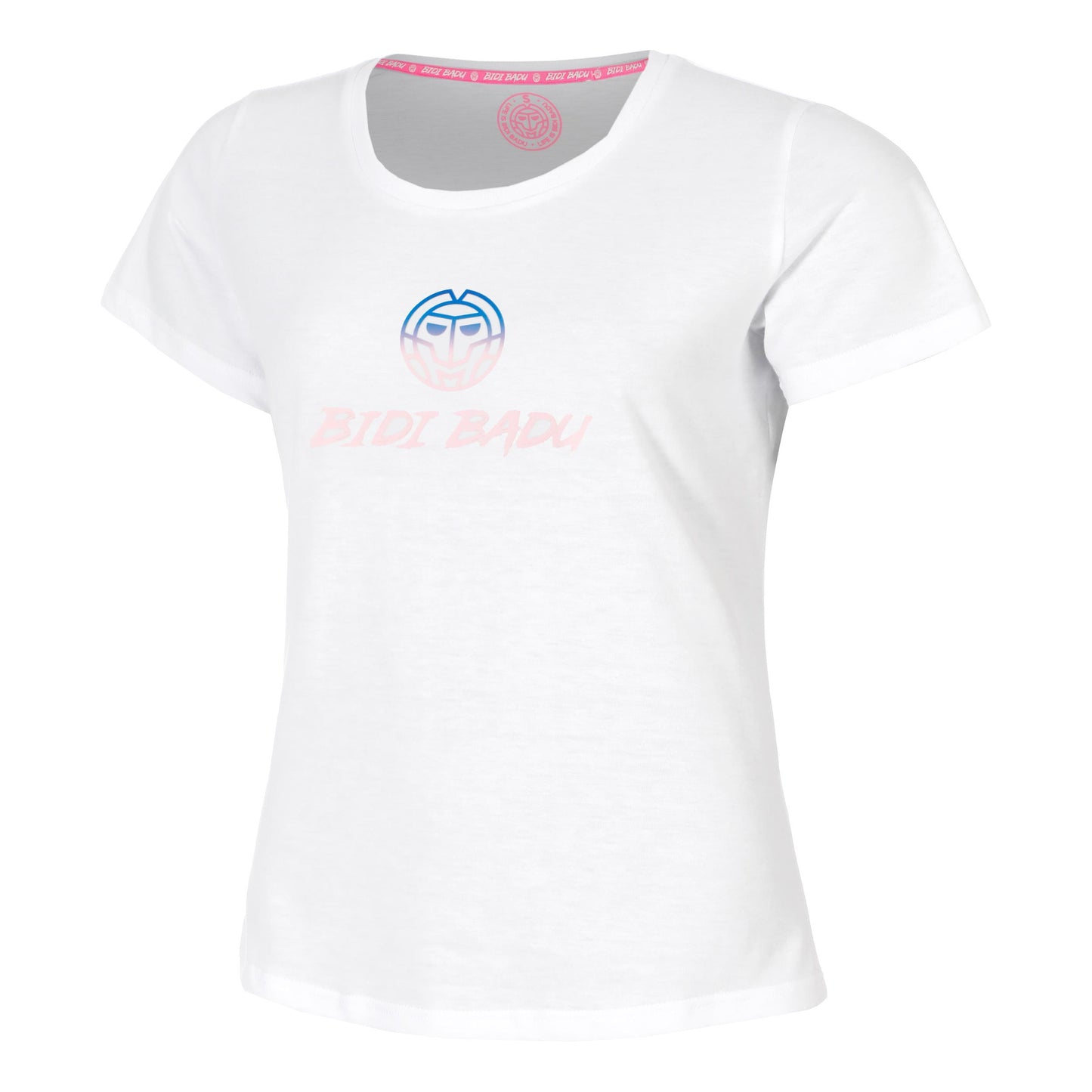 BIDI BADU Out of Control Logo T-shirt Dames-blauw