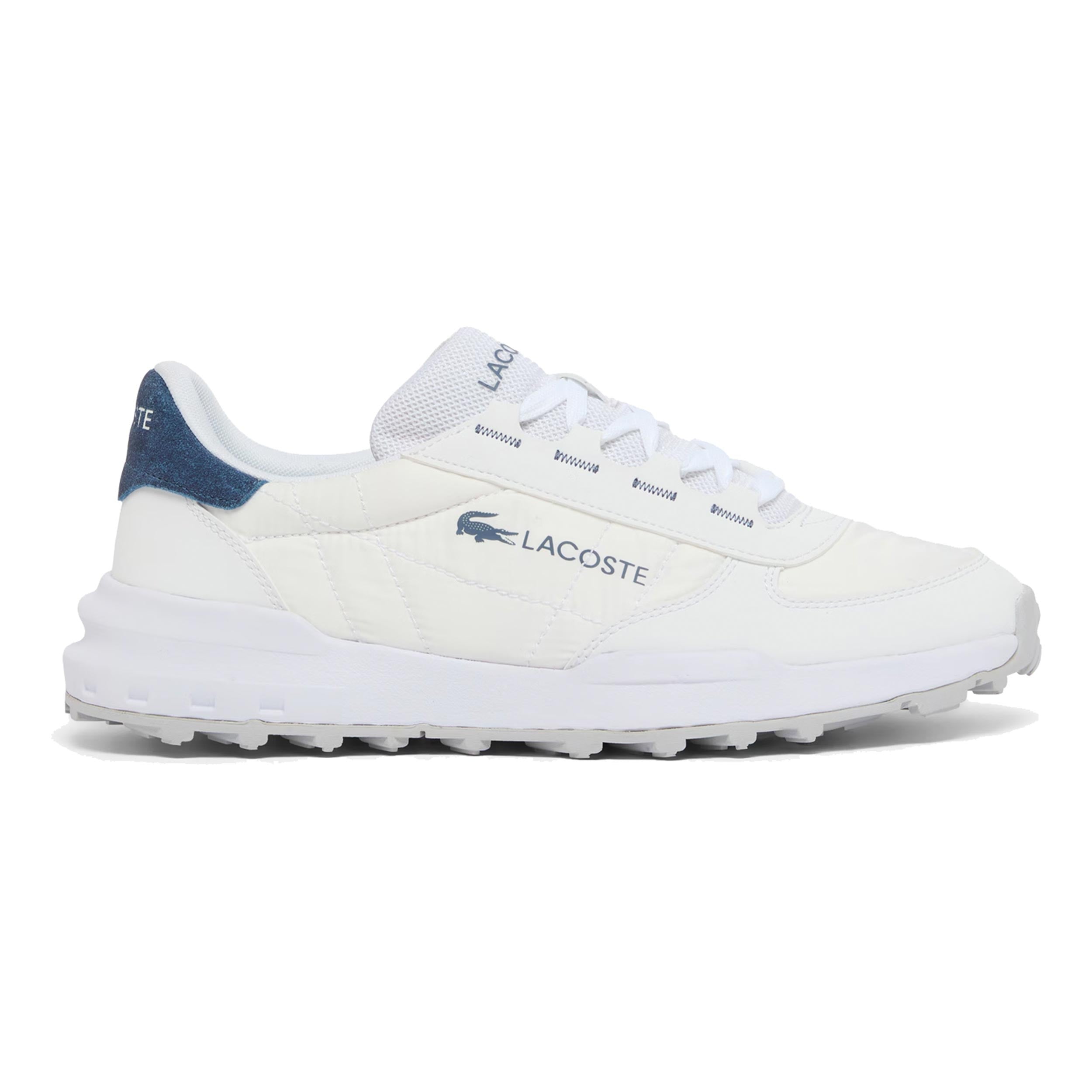 Lacoste Elite Active Evo Vrijtijdsschoen Heren-wit, donkerblauw