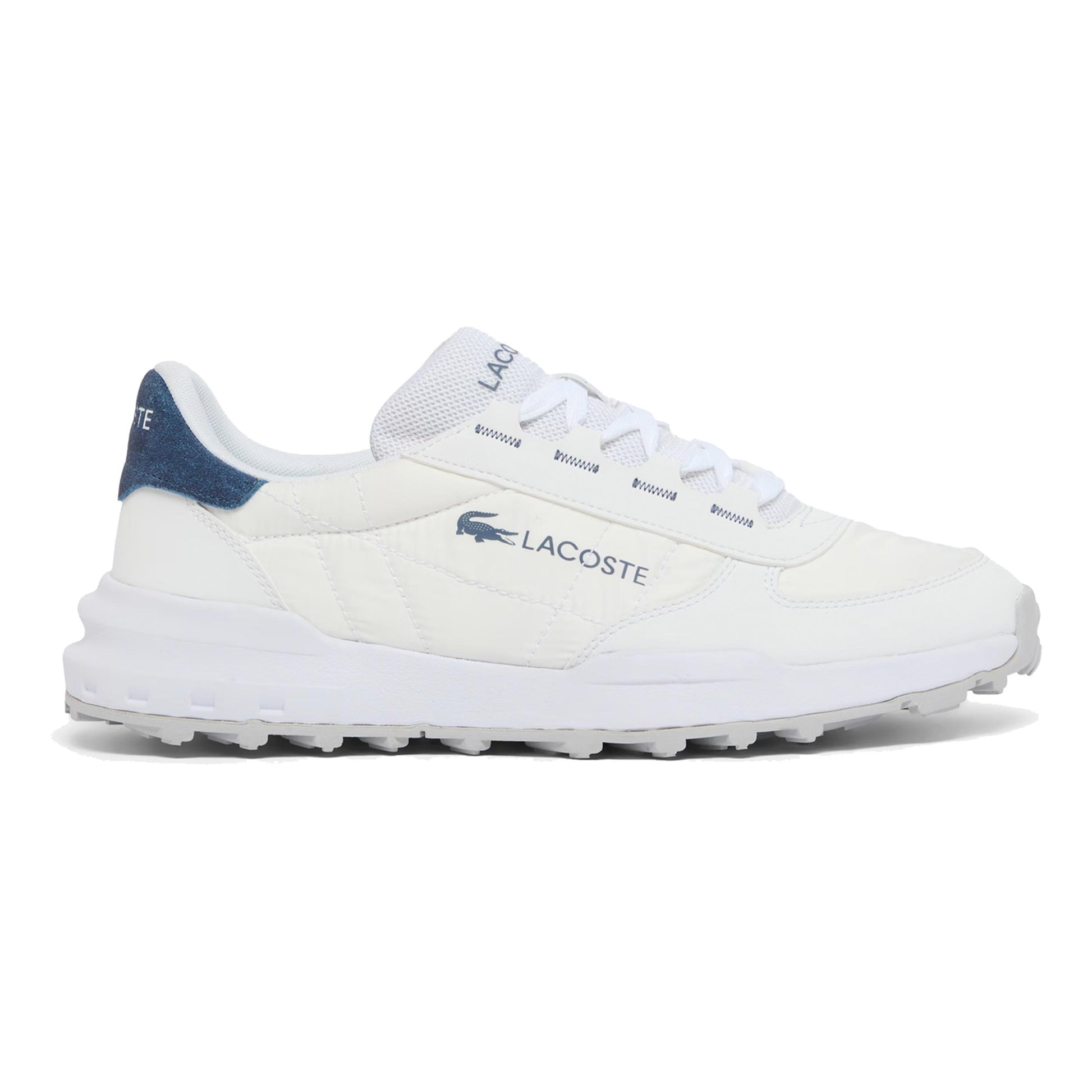 Lacoste Elite Active Evo Vrijtijdsschoen Heren-wit, donkerblauw