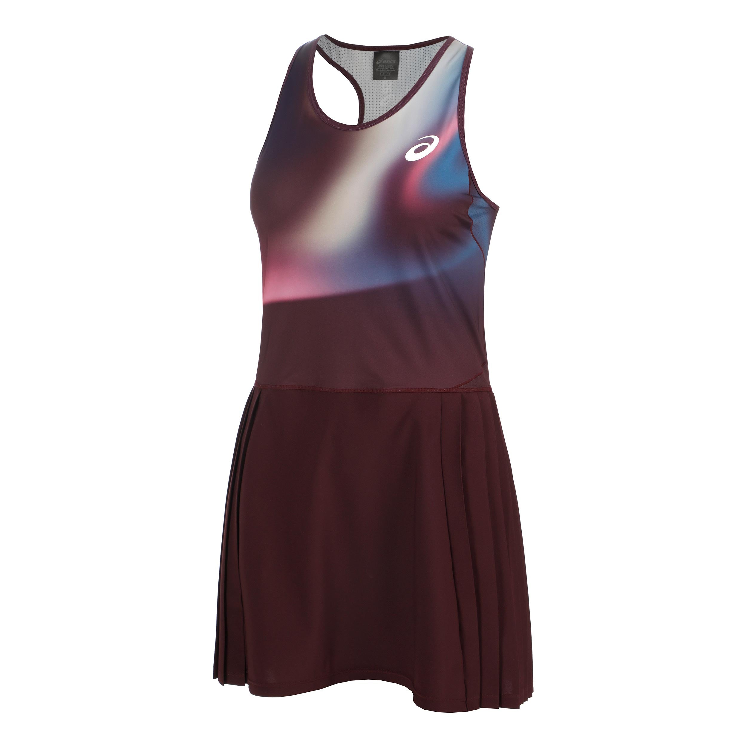 ASICS AOP Jurk Dames - wijnrood