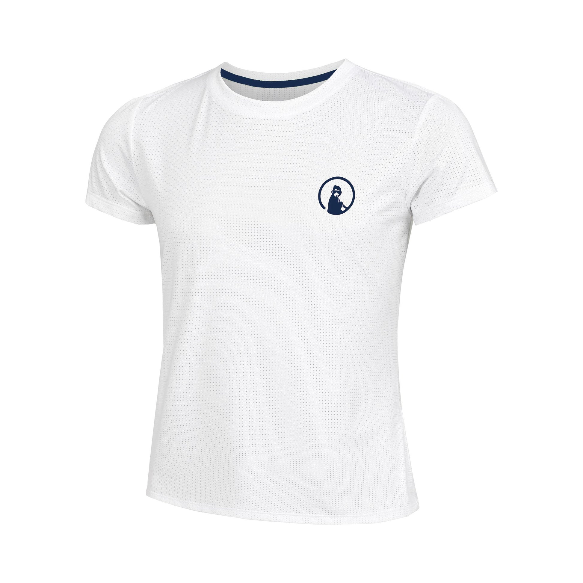 Quiet Please Retriever T-shirt Meisjes-wit