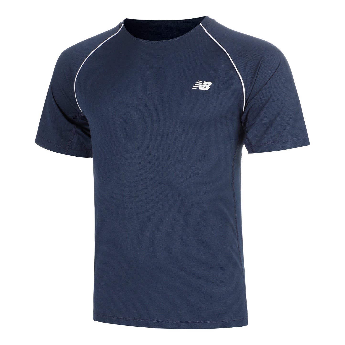 New Balance Tournament T-shirt Heren-donkerblauw, wit