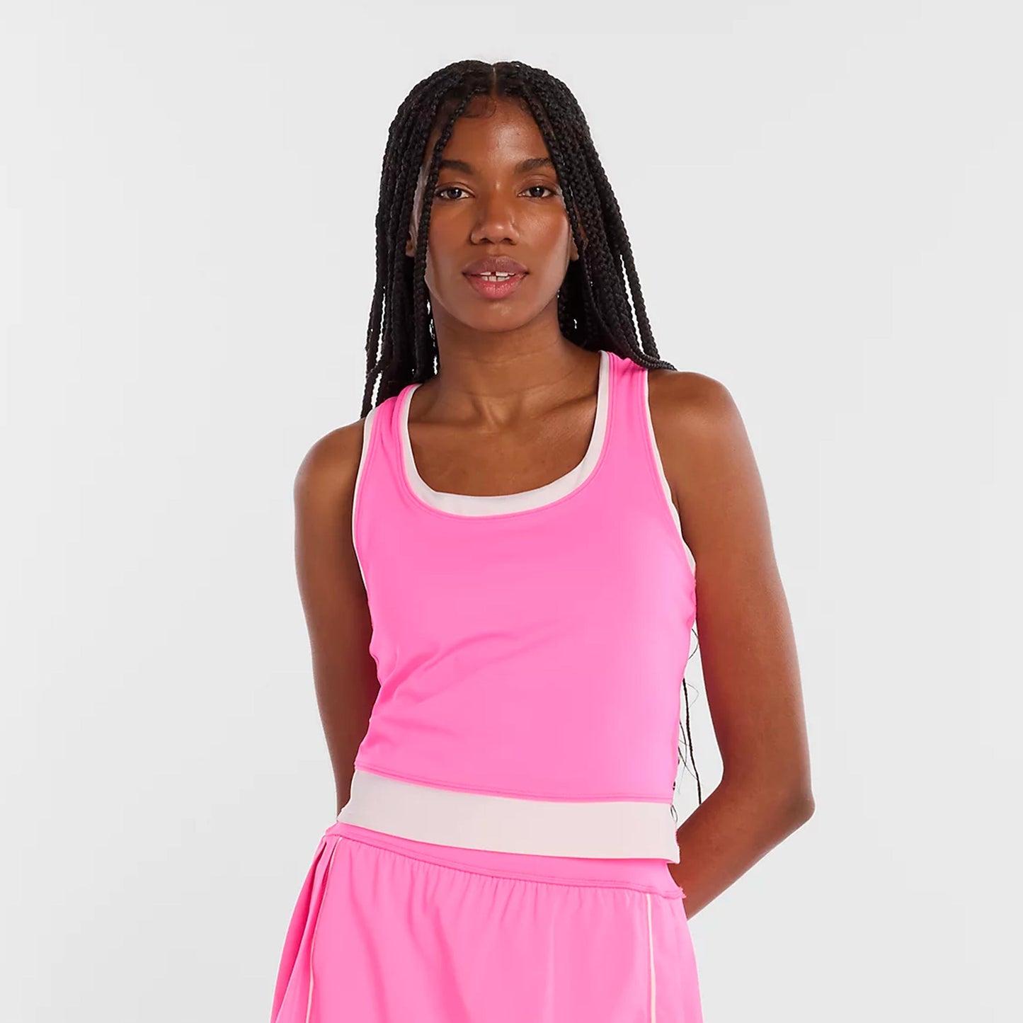 New Balance Tournament Novelty Tanktop Dames-pink