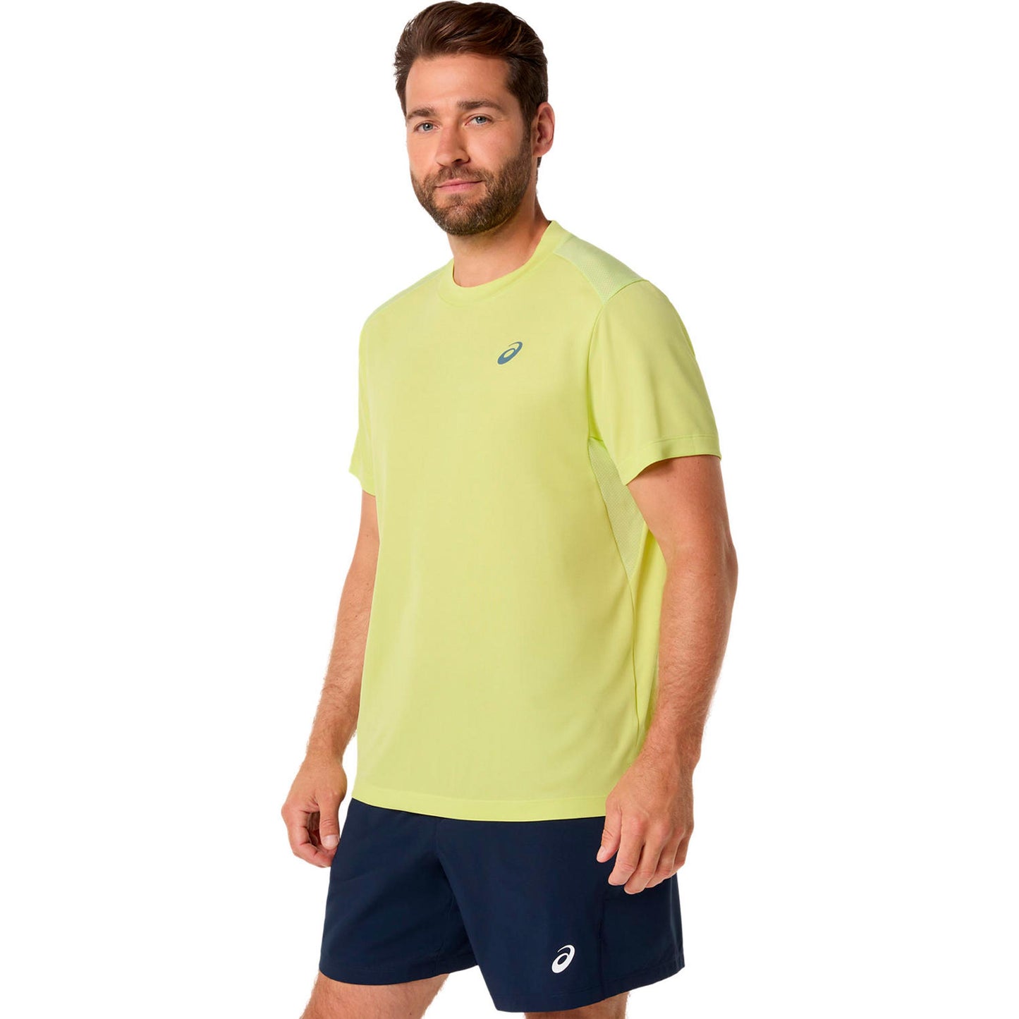 ASICS Court T-shirt Heren - geel