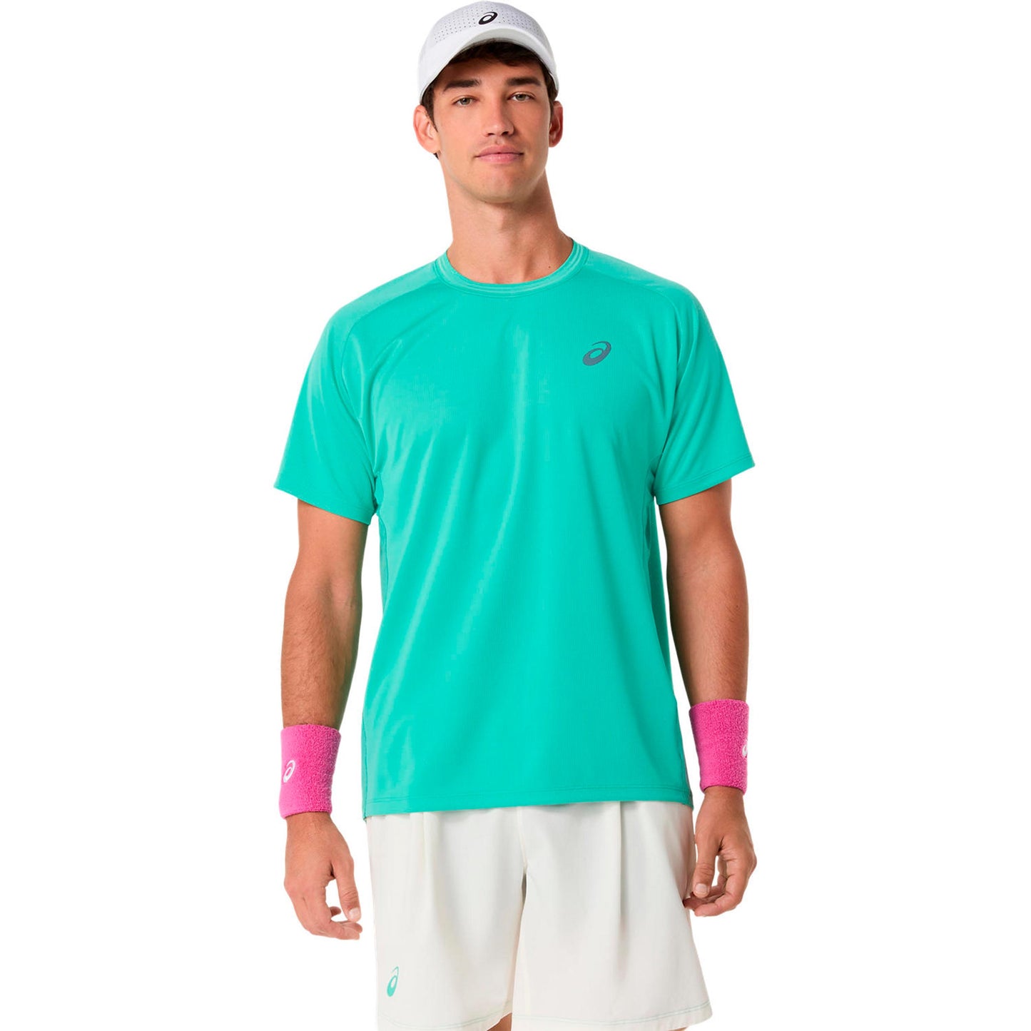 ASICS Game   T-shirt Heren-groen