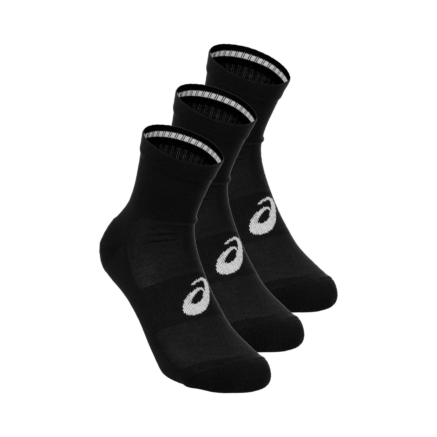 ASICS Tennissokken - Verpakking 3 stuks Unisex-zwart
