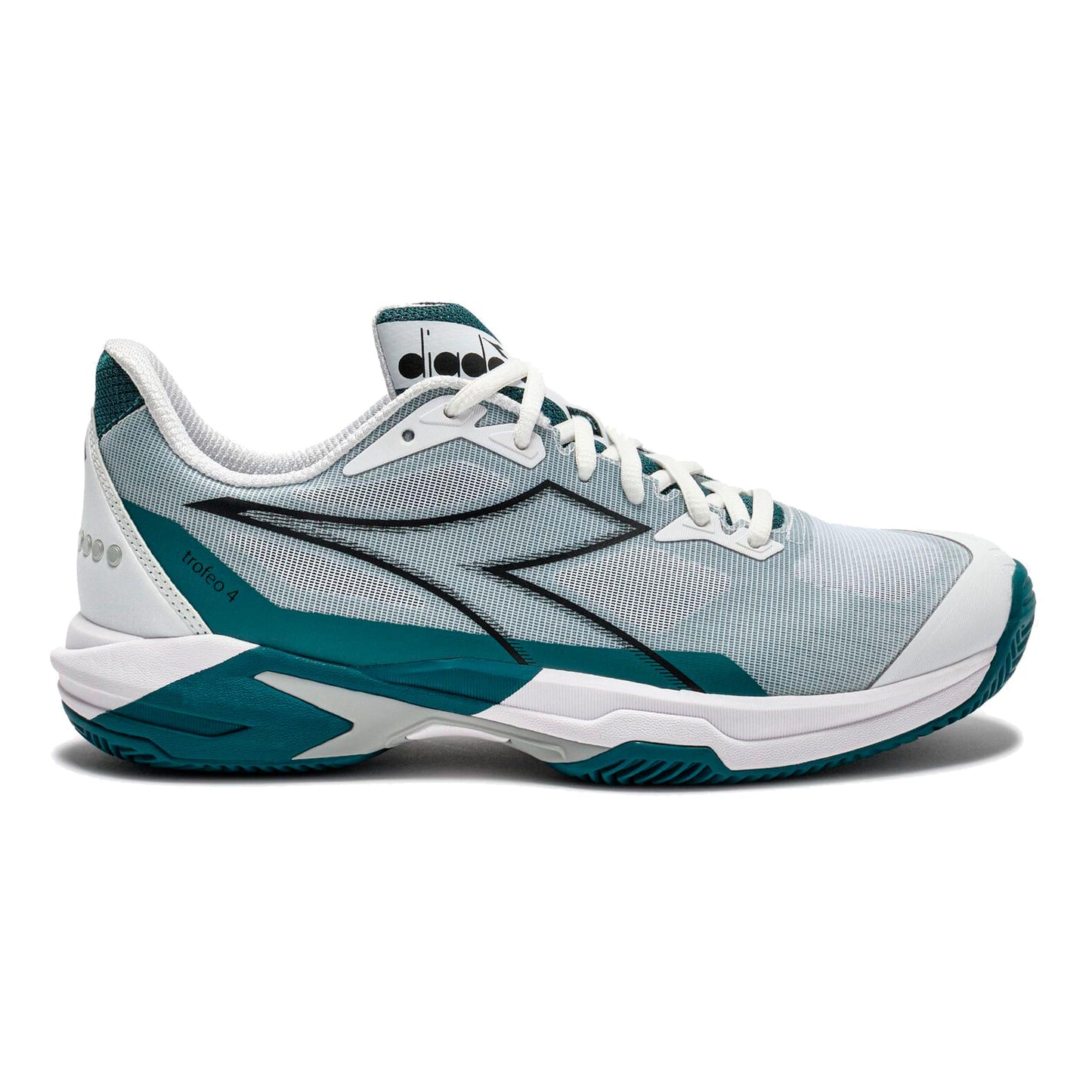 Diadora Trofeo 4 Gravelschoen Heren-wit, zwart