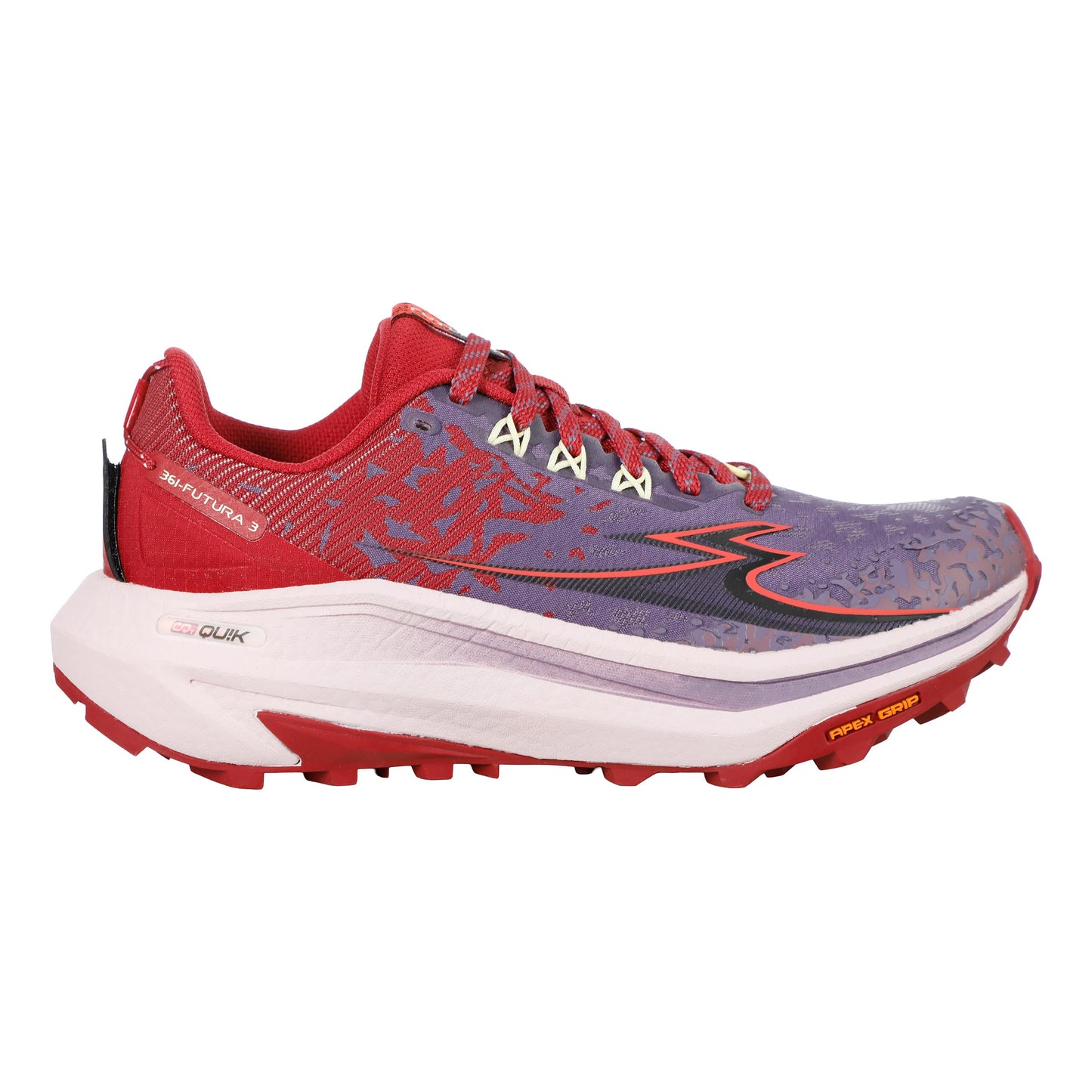 361° Futura 3 Trailschoen Dames - lila, rood