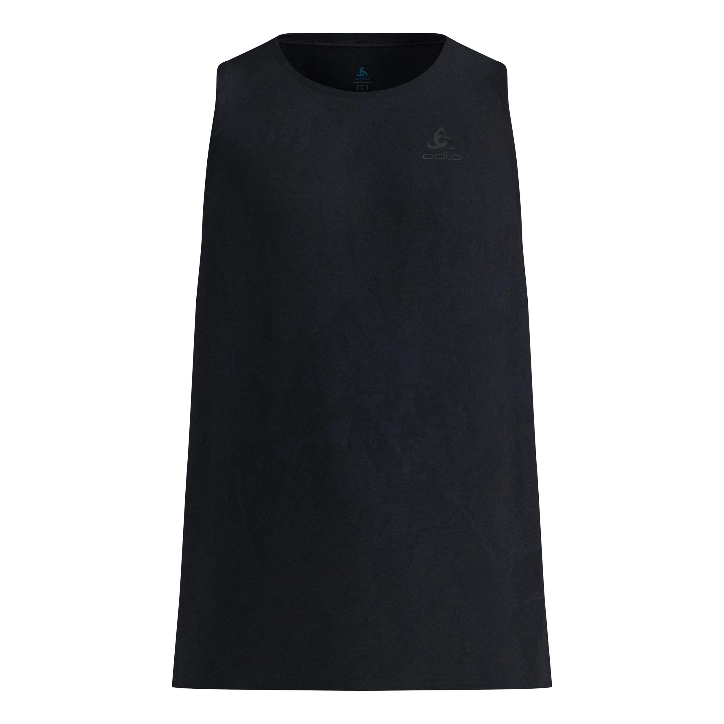 Odlo Zeroweight Engineered Chill-Tec Hardloopshirt Heren-zwart