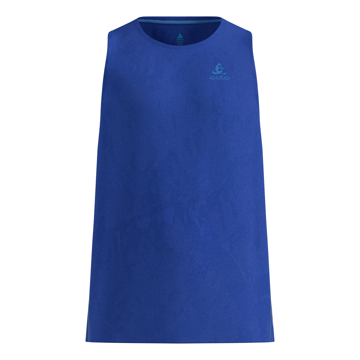 Odlo Zeroweight Engineered Chill-Tec Hardloopshirt Heren-blauw