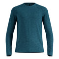 Essential Seamless  Hardloopshirt Heren - petrolblauw